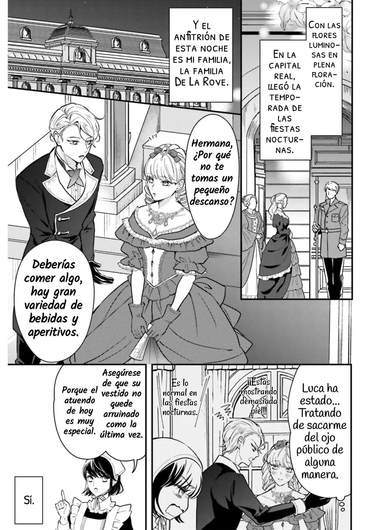 El fracaso de la villana, Lady Philia De La Rove Capitulo 4 página 4