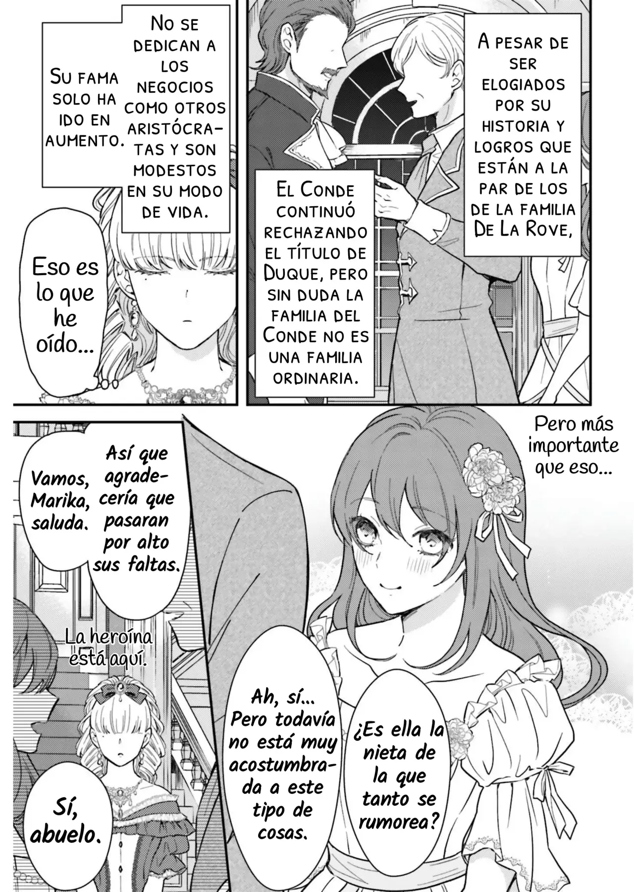 El fracaso de la villana, Lady Philia De La Rove Capitulo 4 página 6