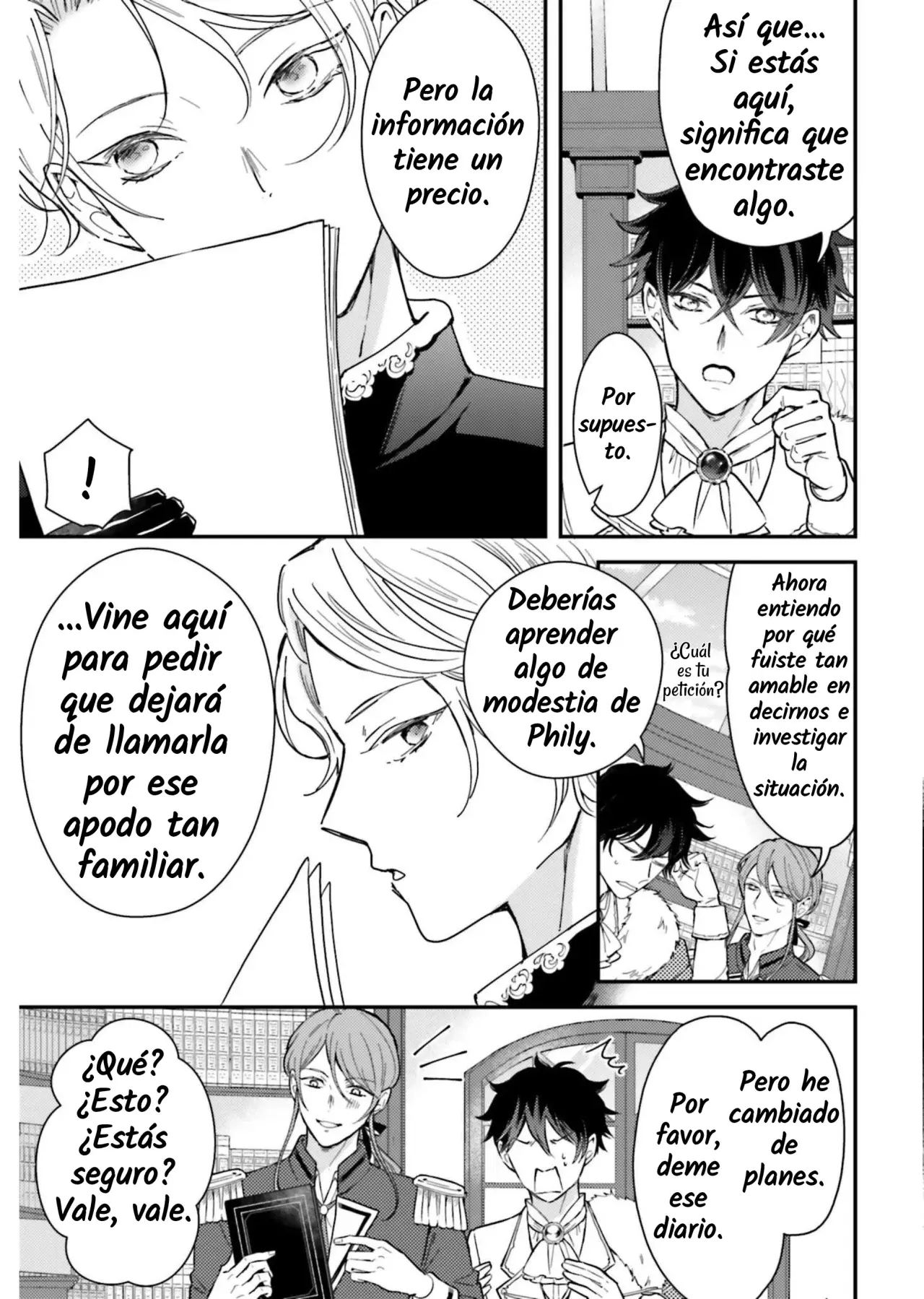 El fracaso de la villana, Lady Philia De La Rove Capitulo 5 página 12
