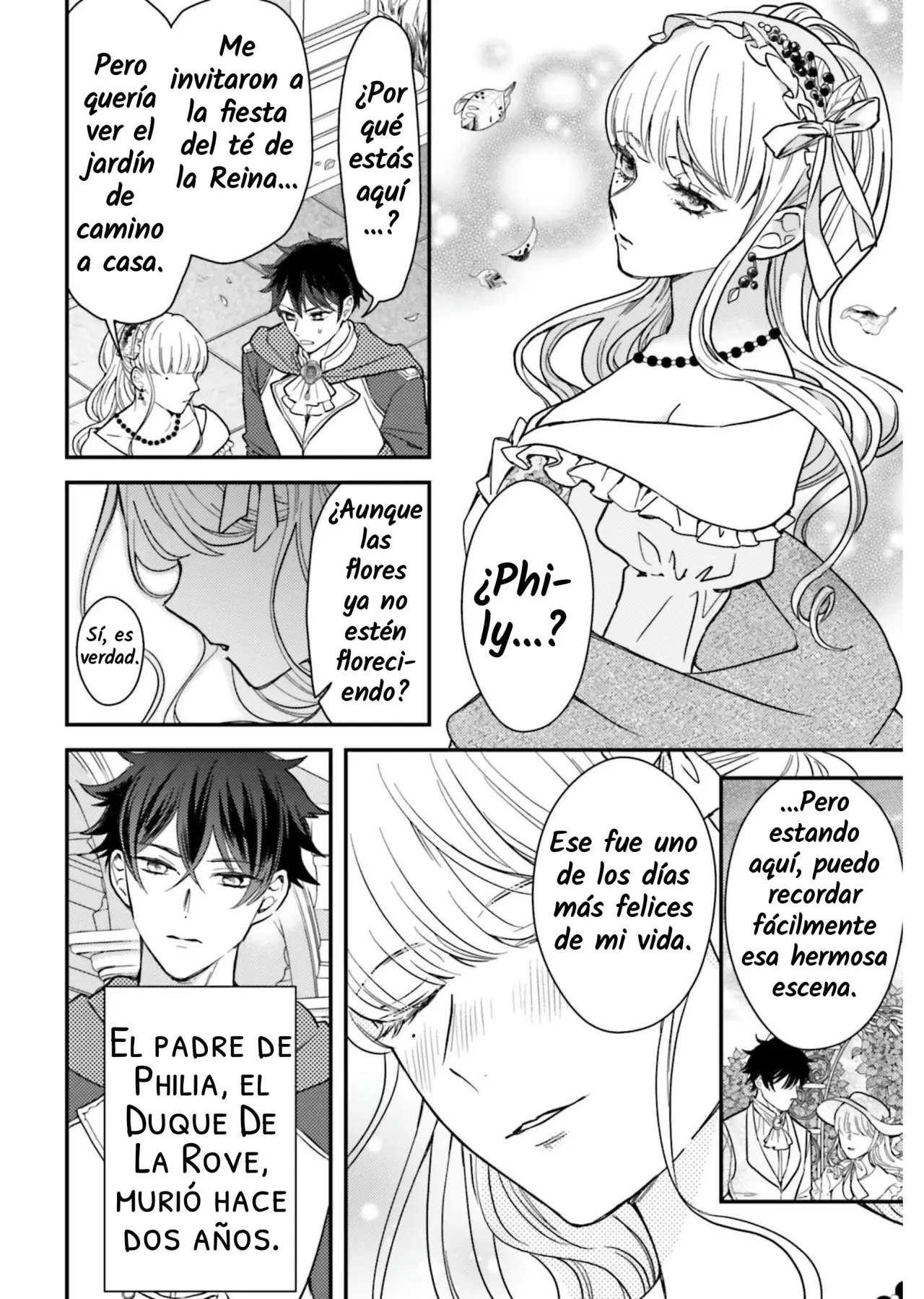 El fracaso de la villana, Lady Philia De La Rove Capitulo 5 página 5
