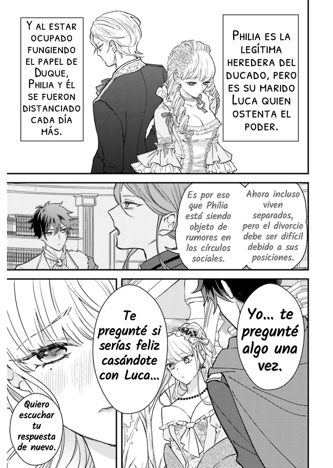 El fracaso de la villana, Lady Philia De La Rove Capitulo 5 página 6