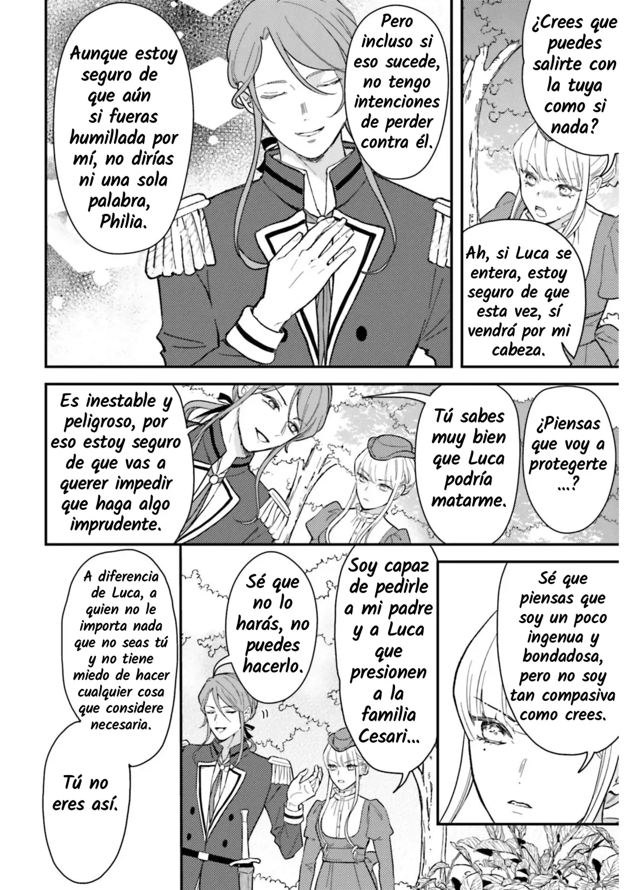 El fracaso de la villana, Lady Philia De La Rove Capitulo 6 página 21