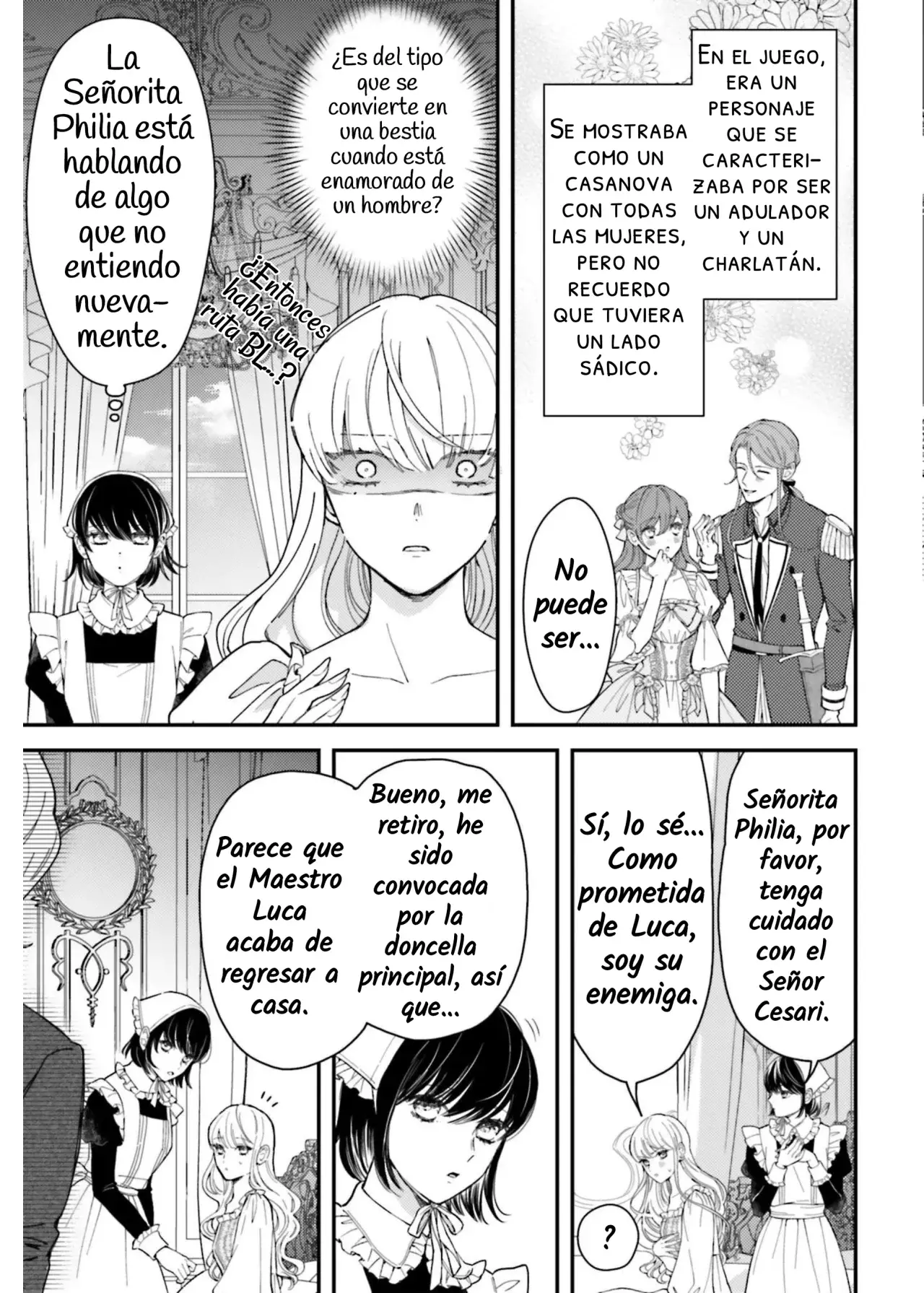 El fracaso de la villana, Lady Philia De La Rove Capitulo 7 página 13