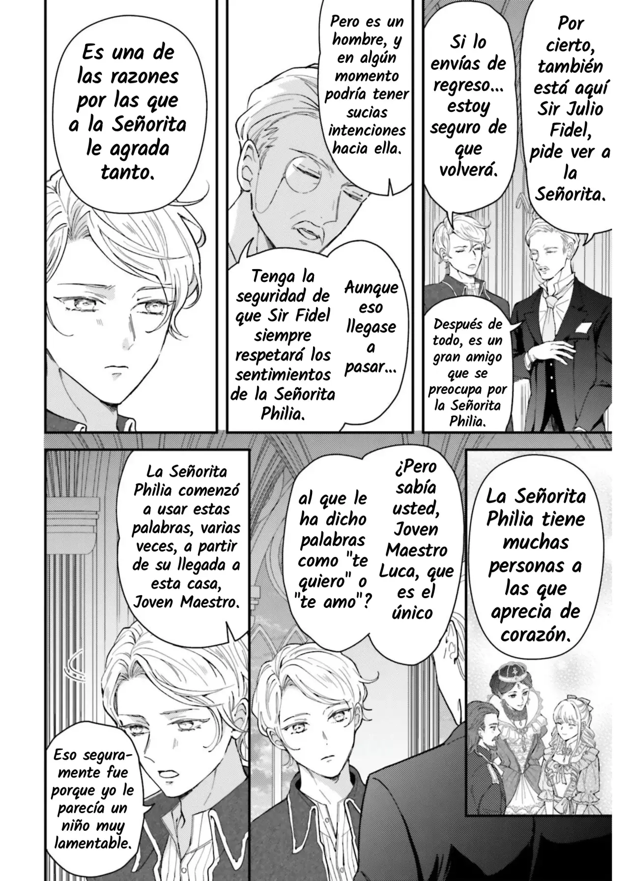 El fracaso de la villana, Lady Philia De La Rove Capitulo 7 página 22