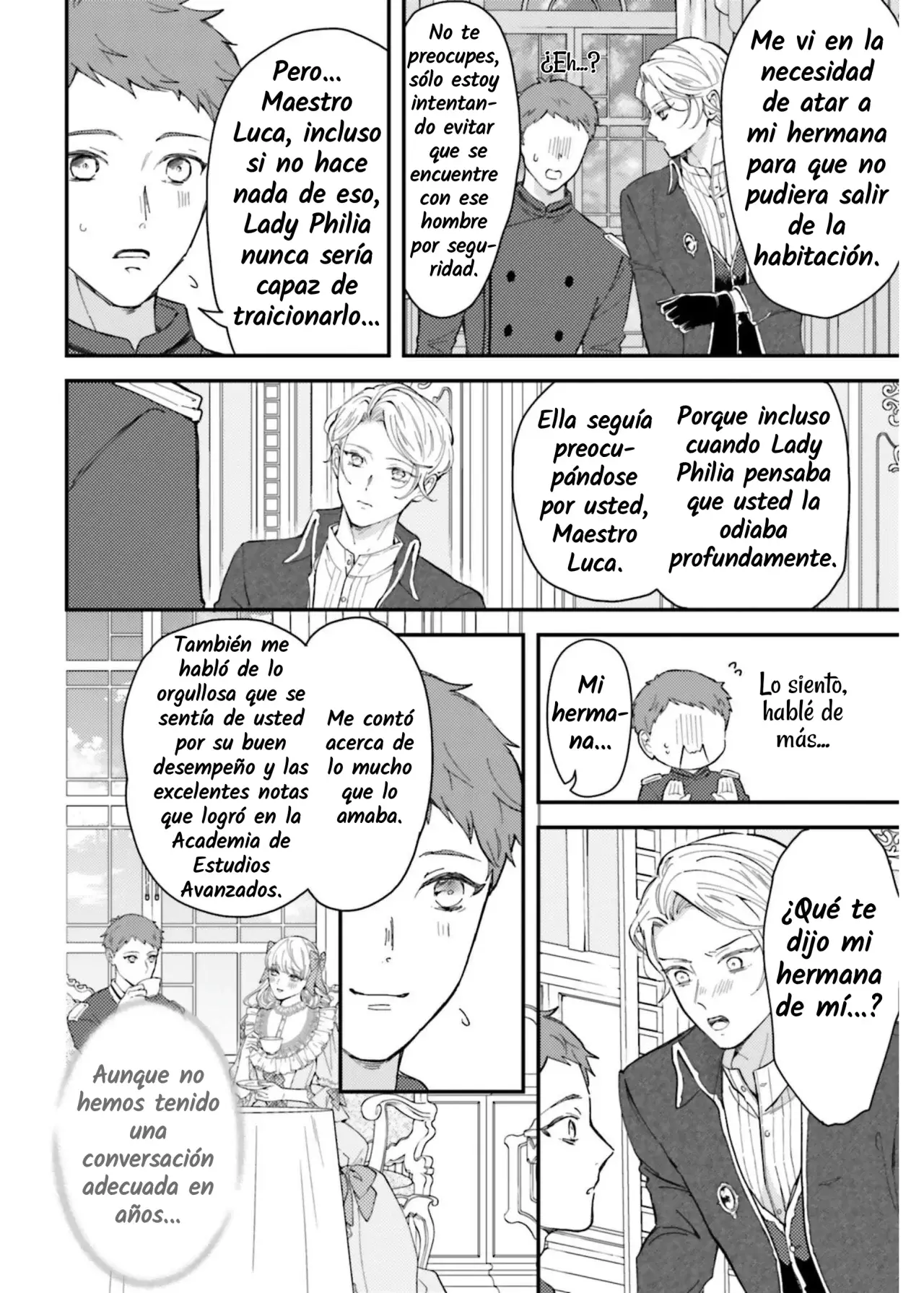 El fracaso de la villana, Lady Philia De La Rove Capitulo 7 página 24