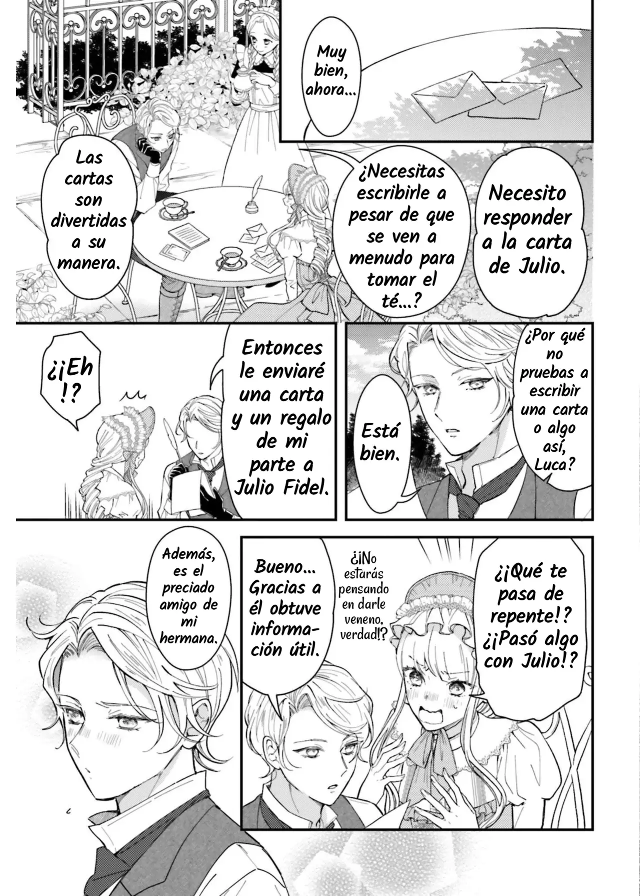 El fracaso de la villana, Lady Philia De La Rove Capitulo 7 página 37
