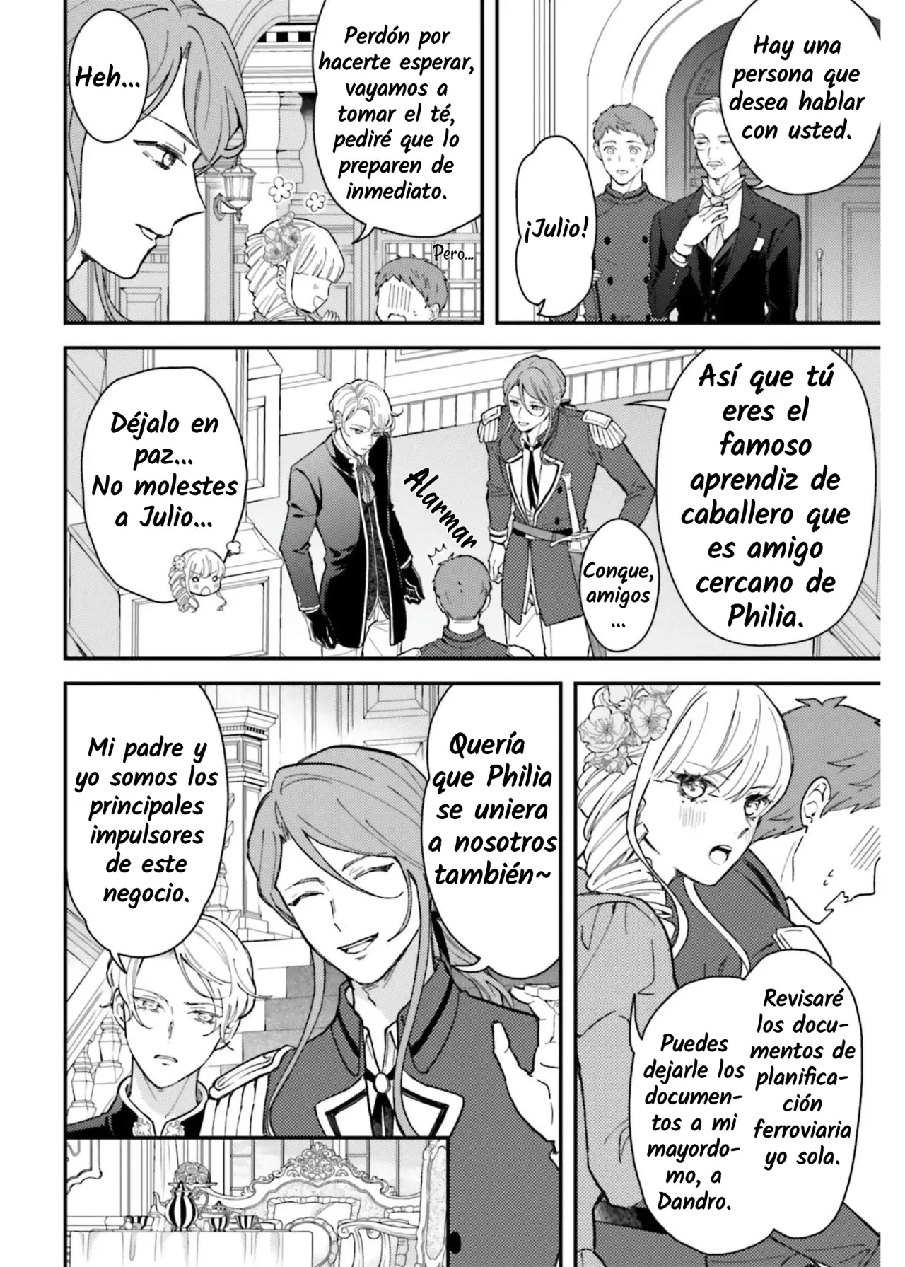 El fracaso de la villana, Lady Philia De La Rove Capitulo 7 página 6