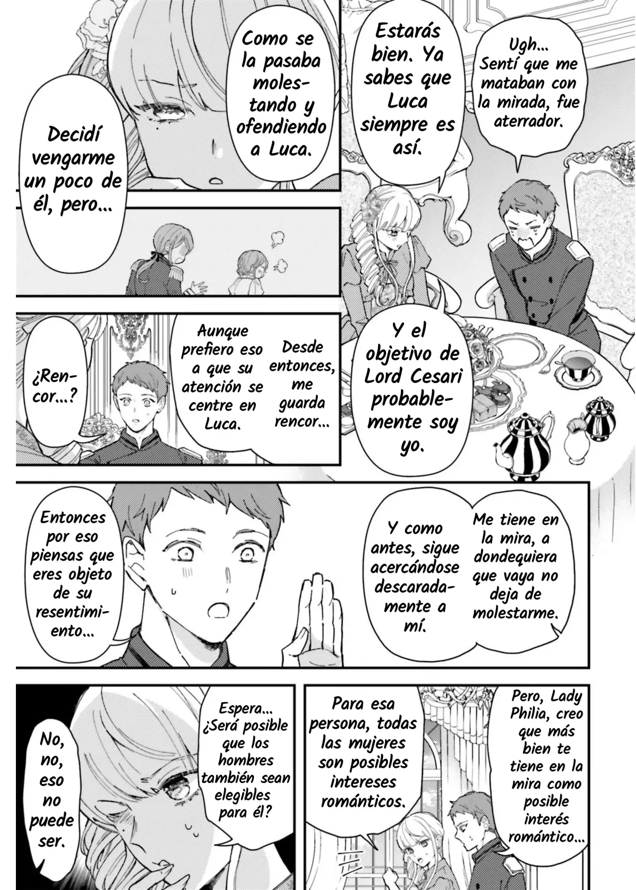 El fracaso de la villana, Lady Philia De La Rove Capitulo 7 página 7