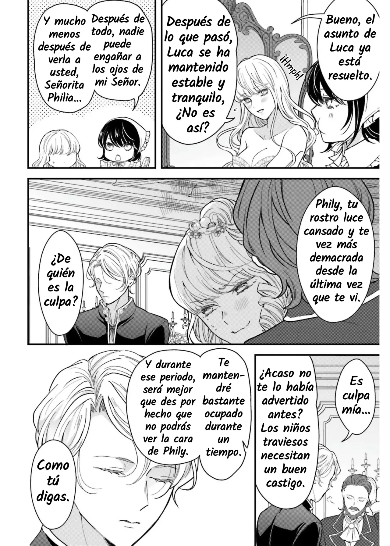 El fracaso de la villana, Lady Philia De La Rove Capitulo 8 página 10
