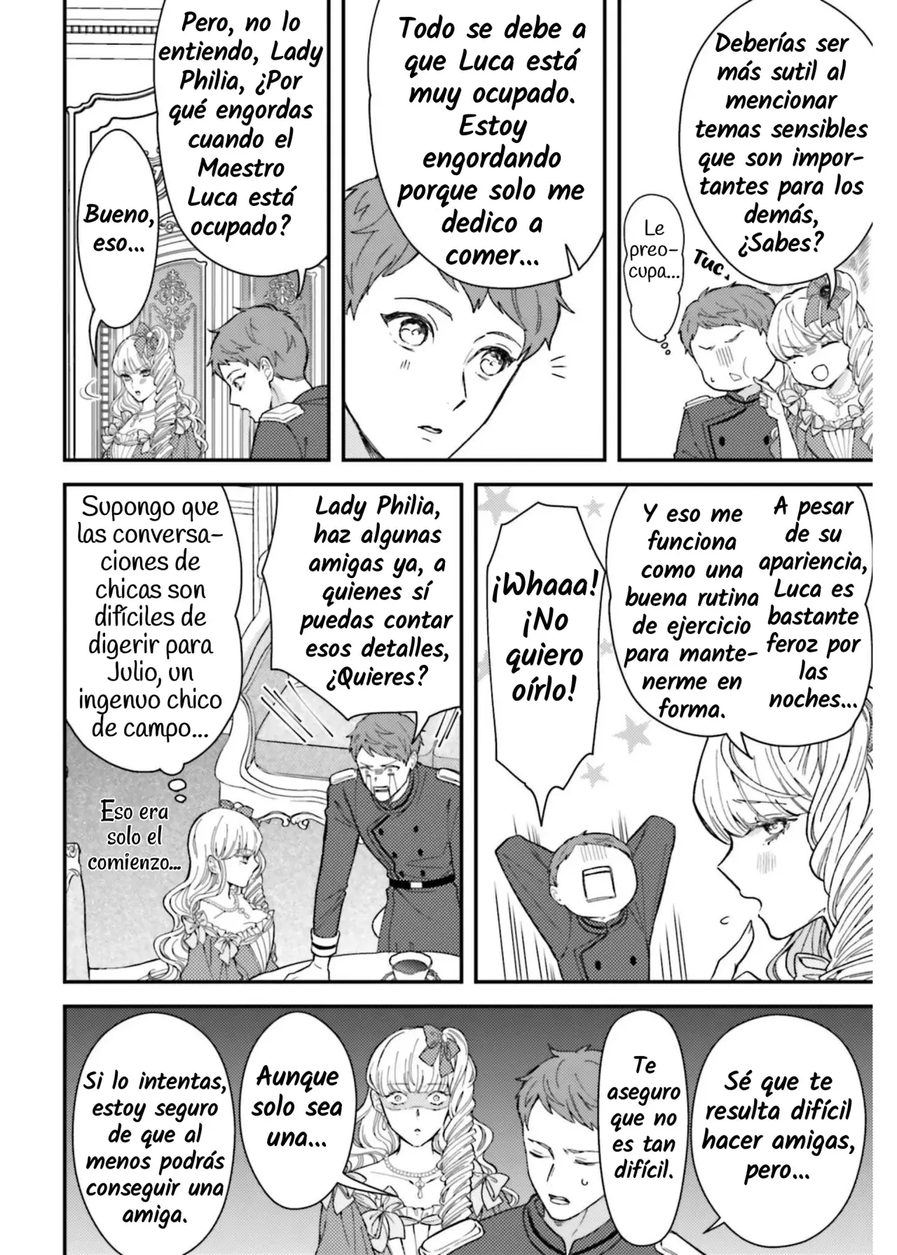 El fracaso de la villana, Lady Philia De La Rove Capitulo 8 página 12