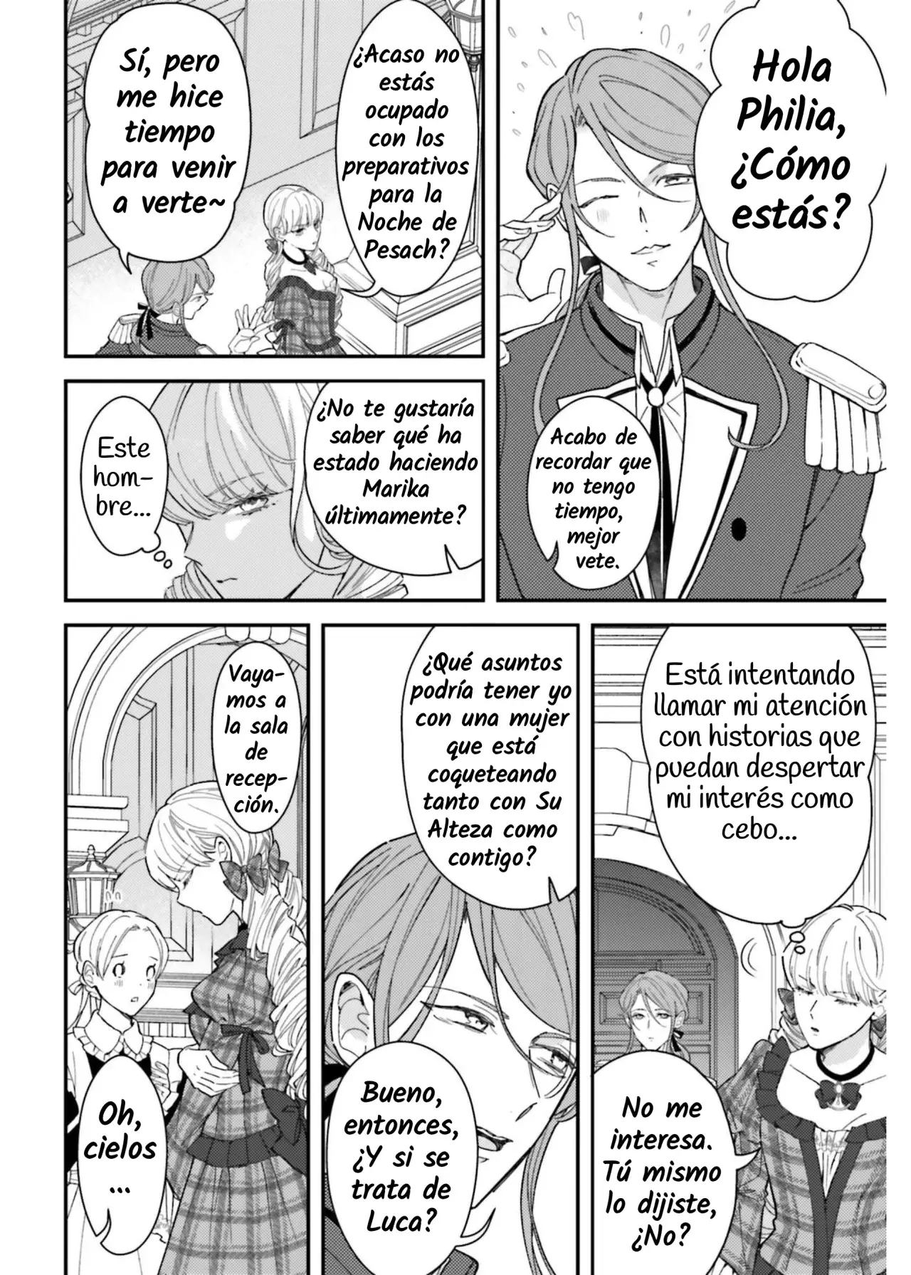 El fracaso de la villana, Lady Philia De La Rove Capitulo 8 página 22