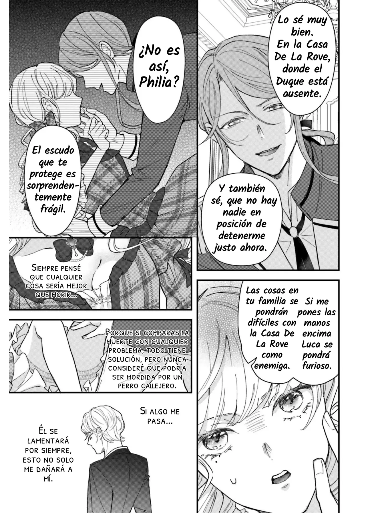 El fracaso de la villana, Lady Philia De La Rove Capitulo 8 página 29