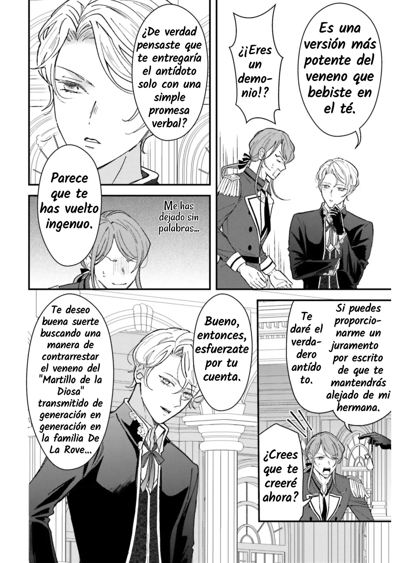El fracaso de la villana, Lady Philia De La Rove Capitulo 8 página 40