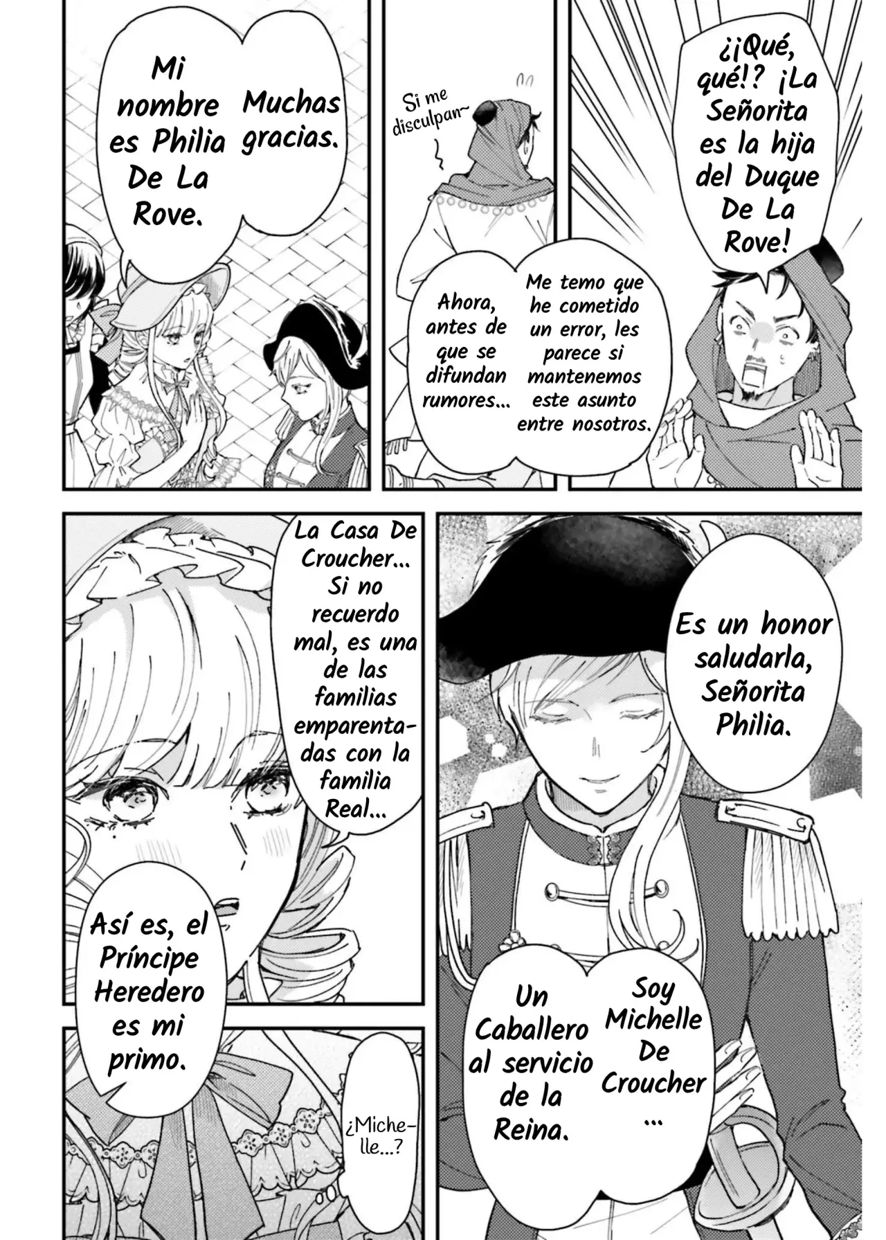 El fracaso de la villana, Lady Philia De La Rove Capitulo 9 página 8