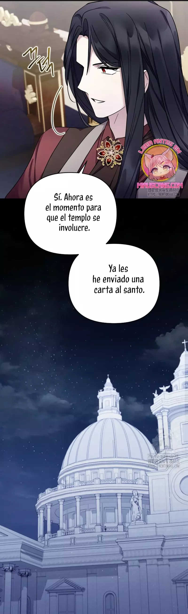 La enferma terminal rechaza la adopción Capitulo 46 página 35