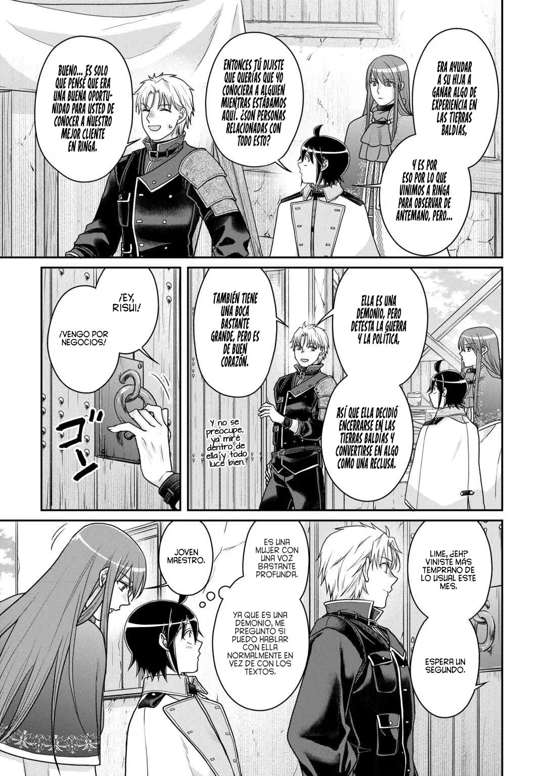 Tsuki ga Michibiku Isekai Douchuu Capitulo 102: Carrera para Recolectar Materiales. página 24