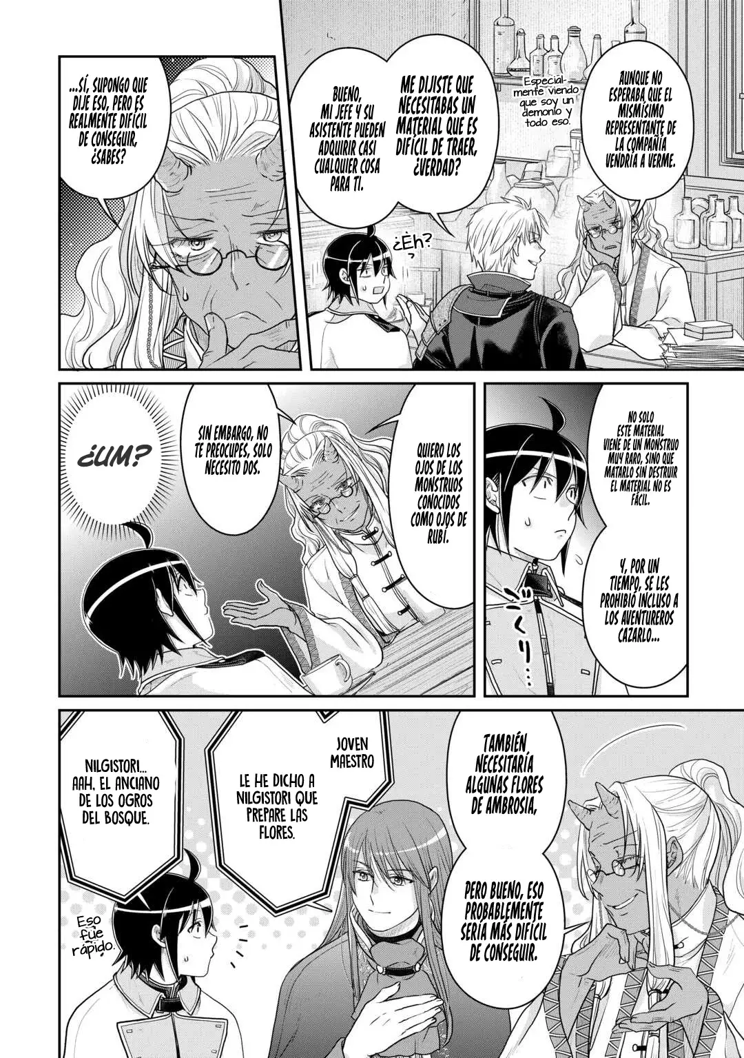 Tsuki ga Michibiku Isekai Douchuu Capitulo 102: Carrera para Recolectar Materiales. página 27