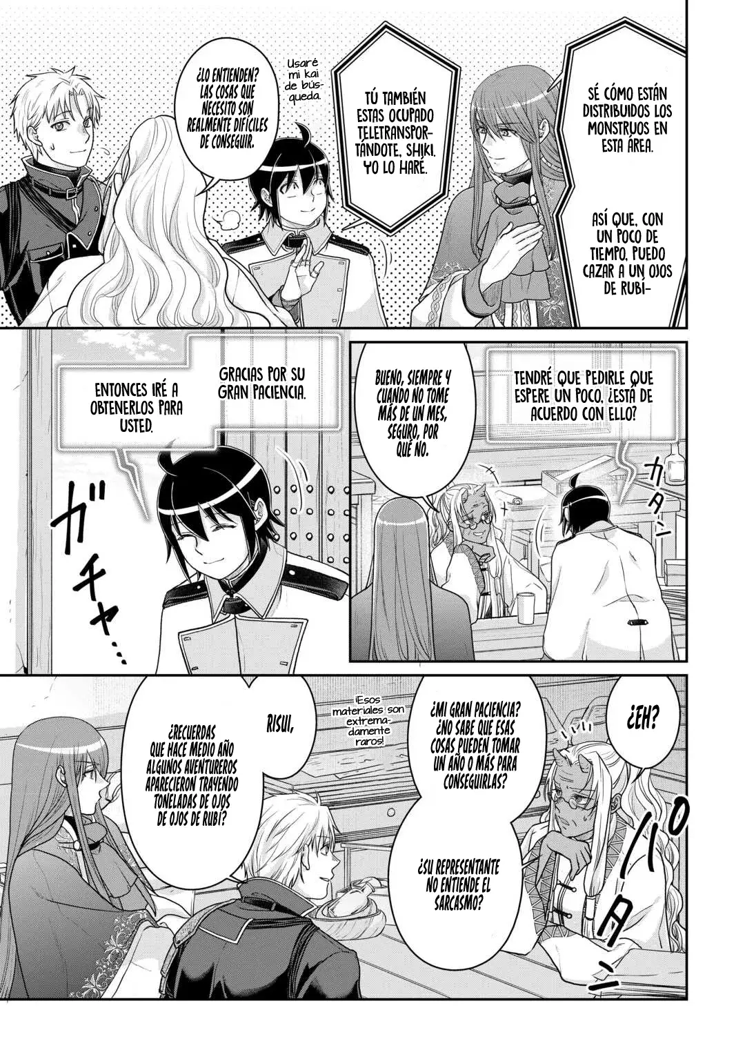 Tsuki ga Michibiku Isekai Douchuu Capitulo 102: Carrera para Recolectar Materiales. página 28