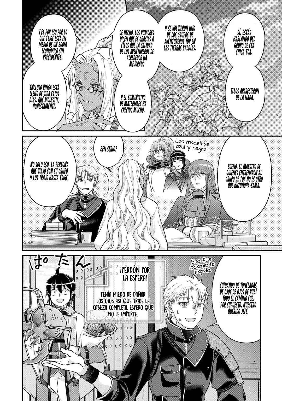 Tsuki ga Michibiku Isekai Douchuu Capitulo 102: Carrera para Recolectar Materiales. página 29
