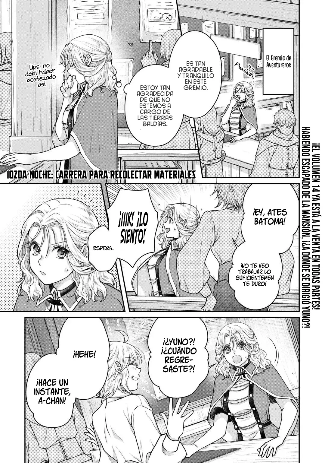 Tsuki ga Michibiku Isekai Douchuu Capitulo 102: Carrera para Recolectar Materiales. página 4