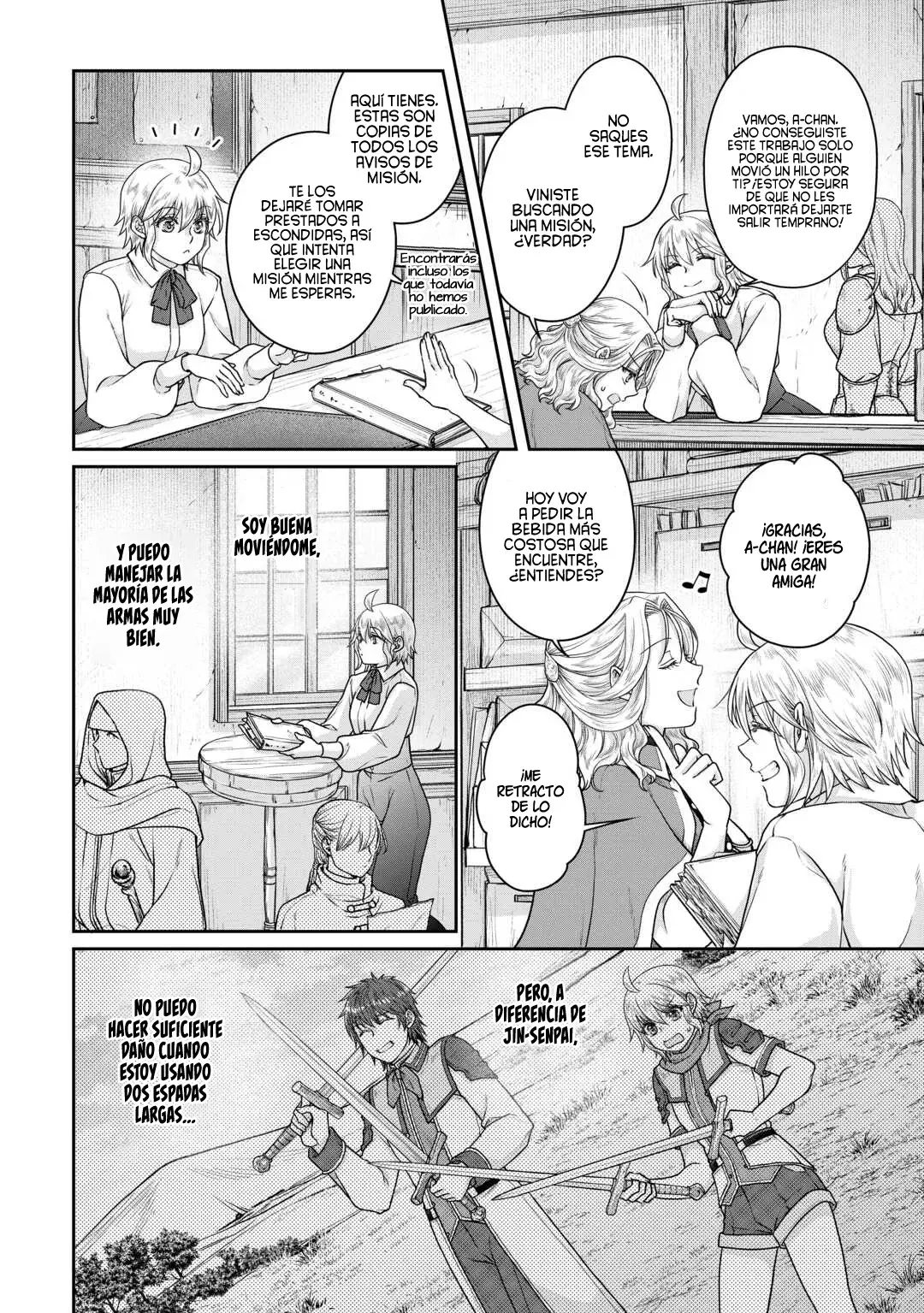 Tsuki ga Michibiku Isekai Douchuu Capitulo 102: Carrera para Recolectar Materiales. página 7
