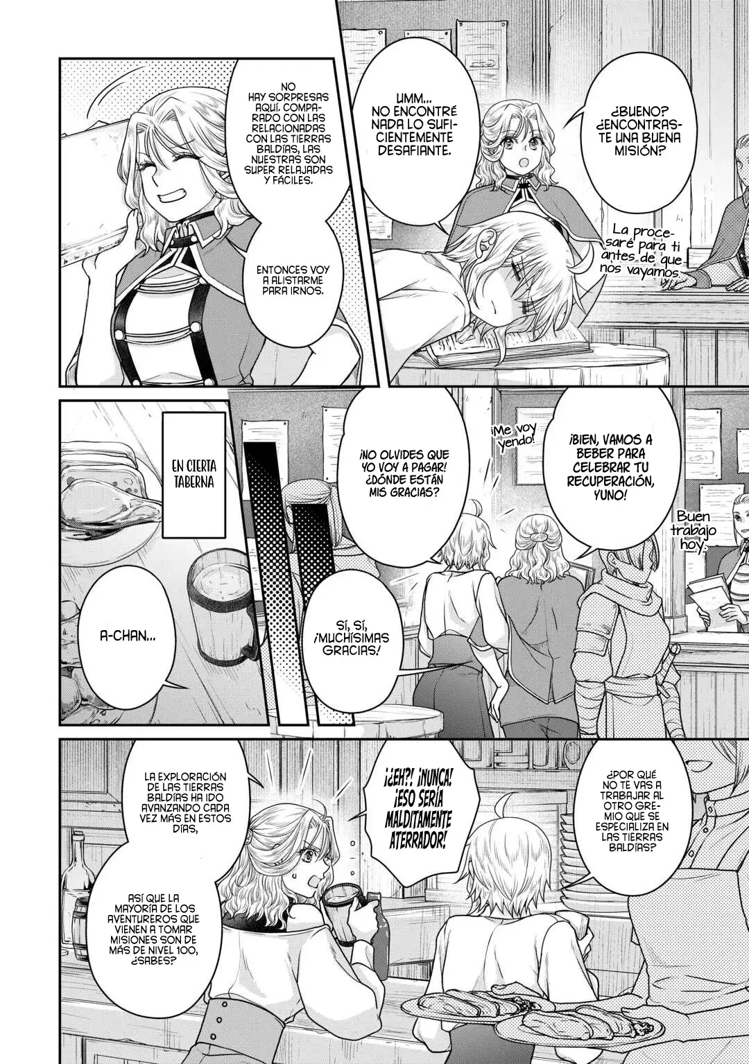Tsuki ga Michibiku Isekai Douchuu Capitulo 102: Carrera para Recolectar Materiales. página 9