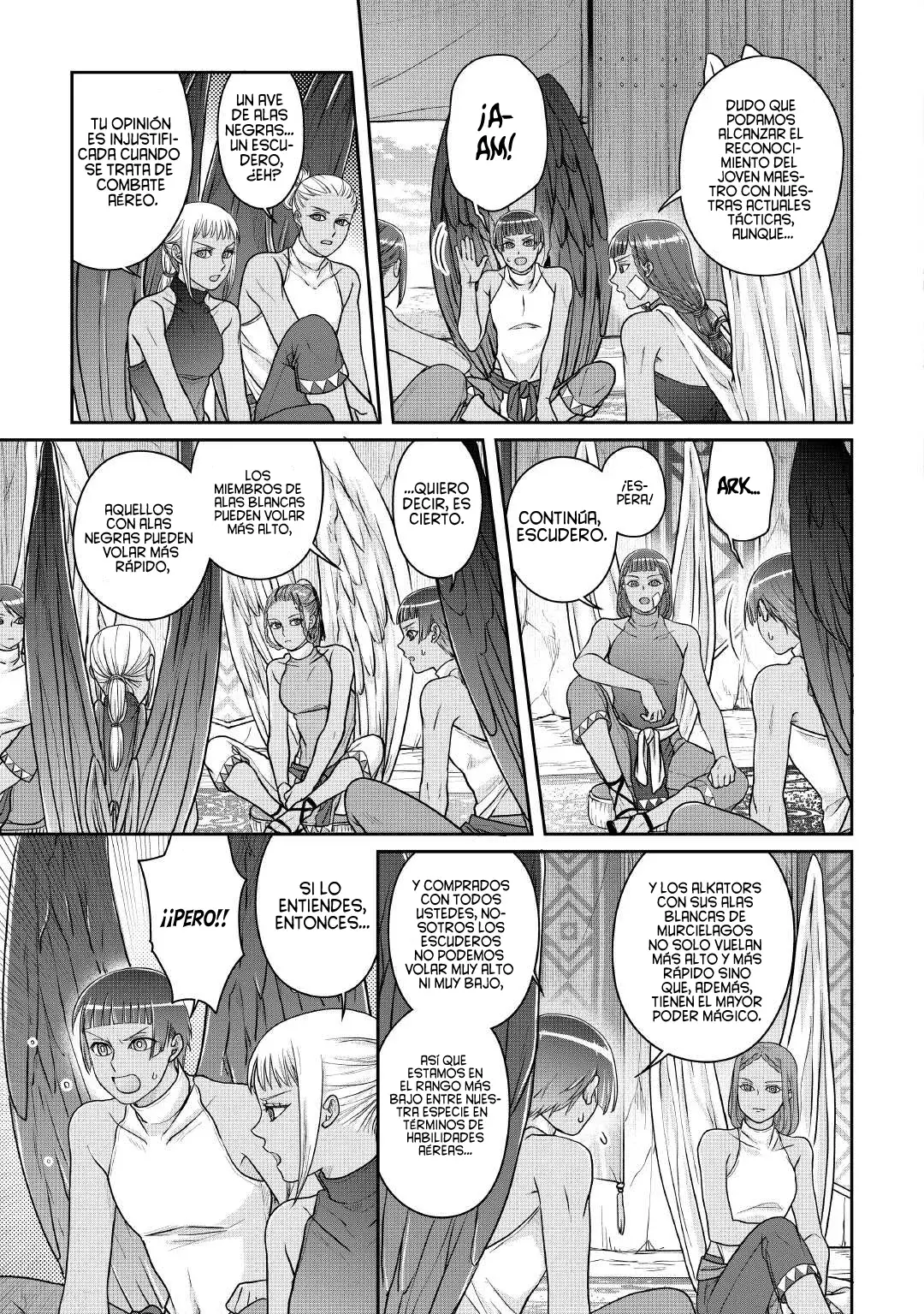 Tsuki ga Michibiku Isekai Douchuu Capitulo 105: El Sol Azul. página 14