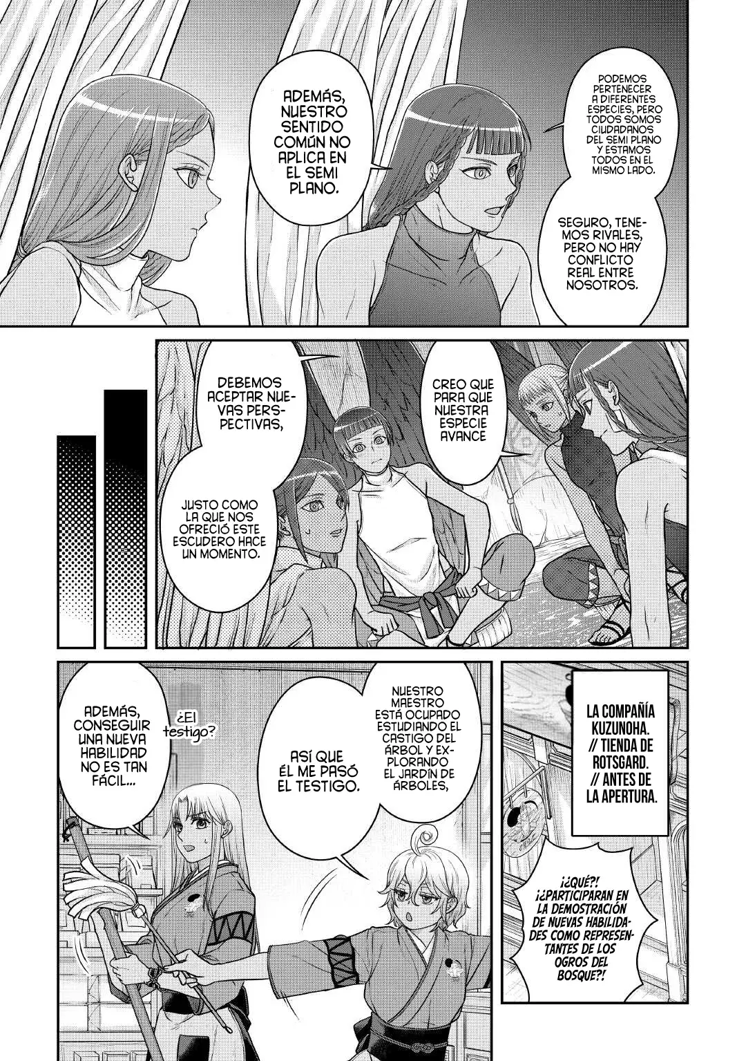 Tsuki ga Michibiku Isekai Douchuu Capitulo 105: El Sol Azul. página 18