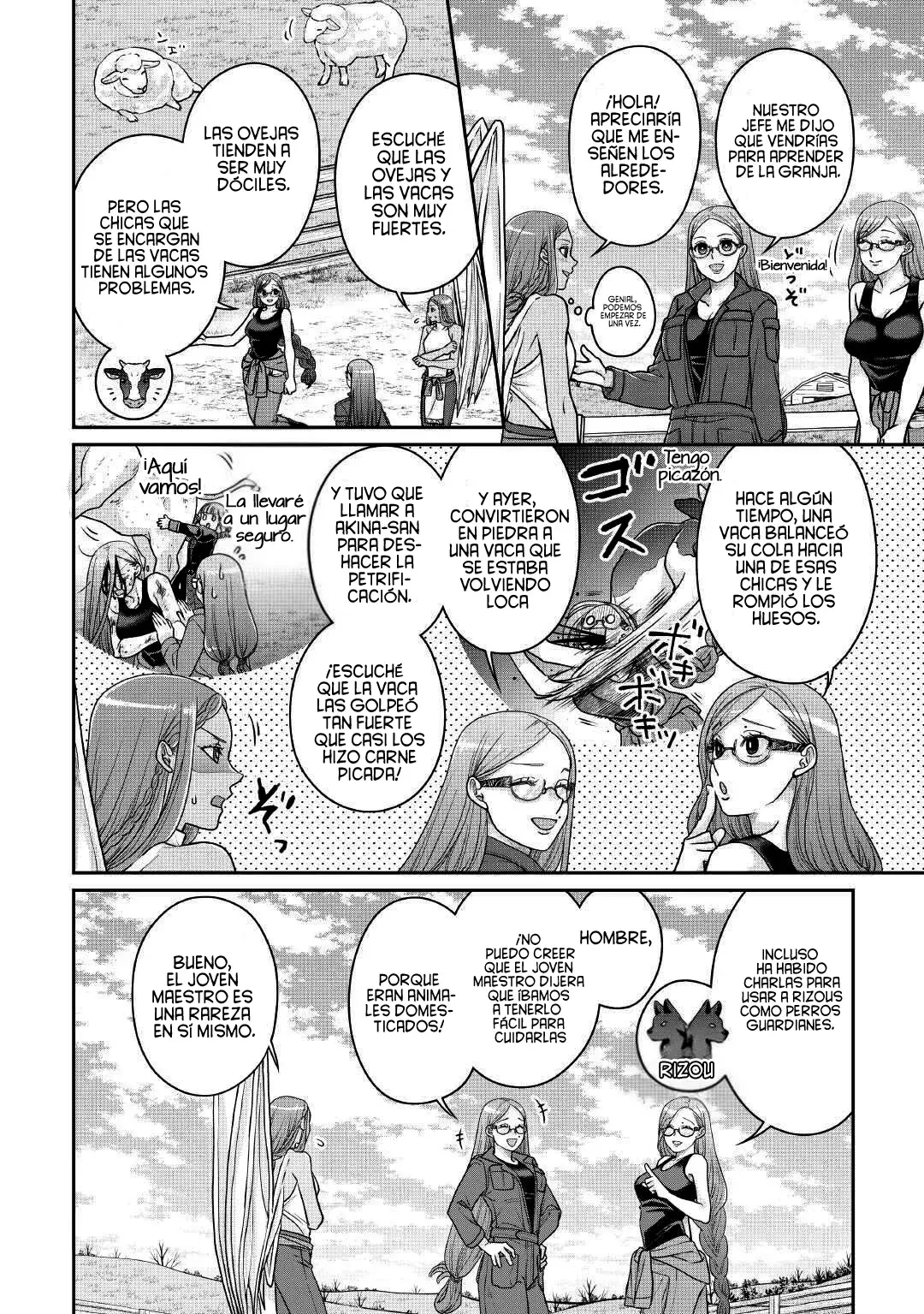 Tsuki ga Michibiku Isekai Douchuu Capitulo 105: El Sol Azul. página 7