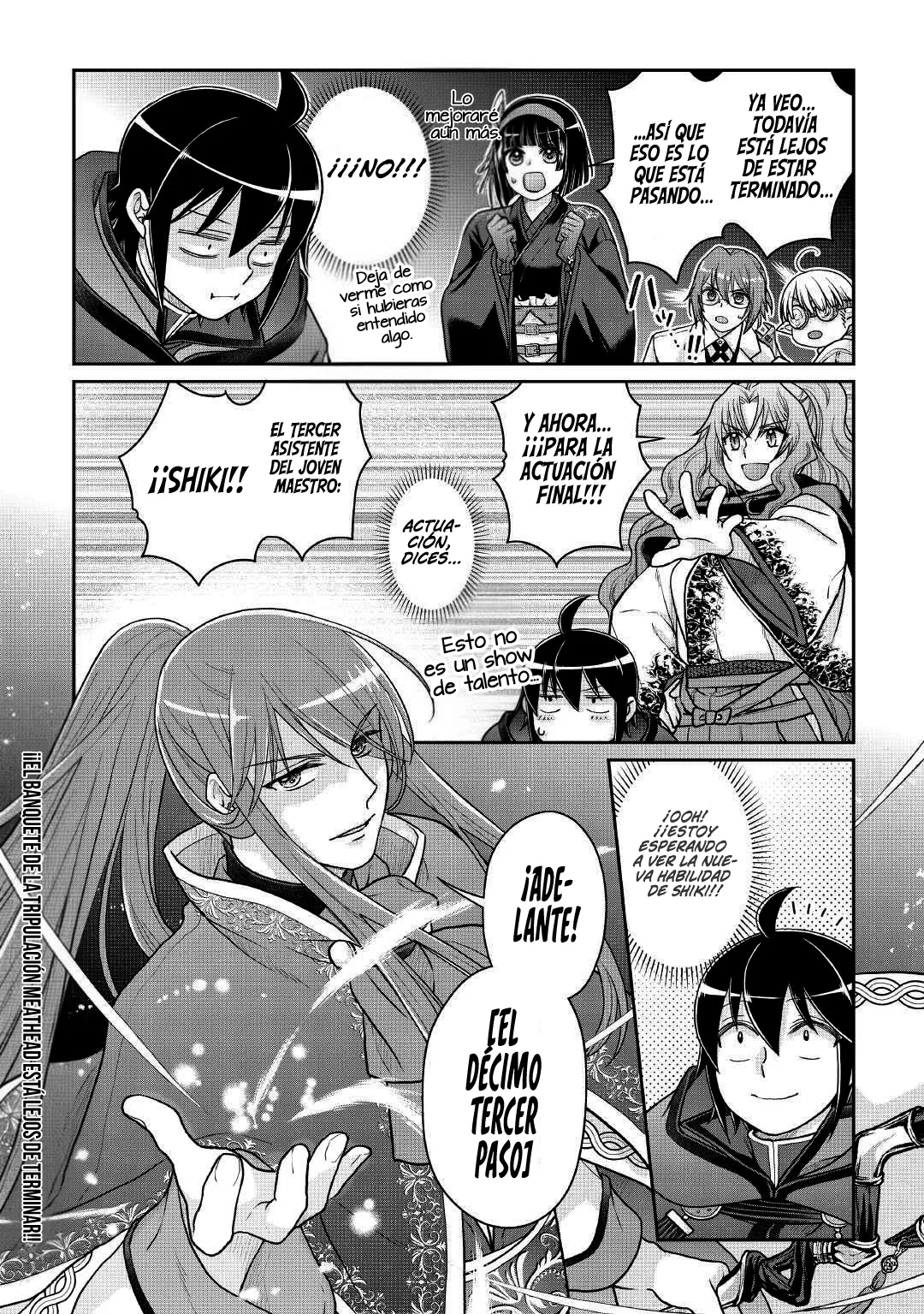 Tsuki ga Michibiku Isekai Douchuu Capitulo 106 página 32