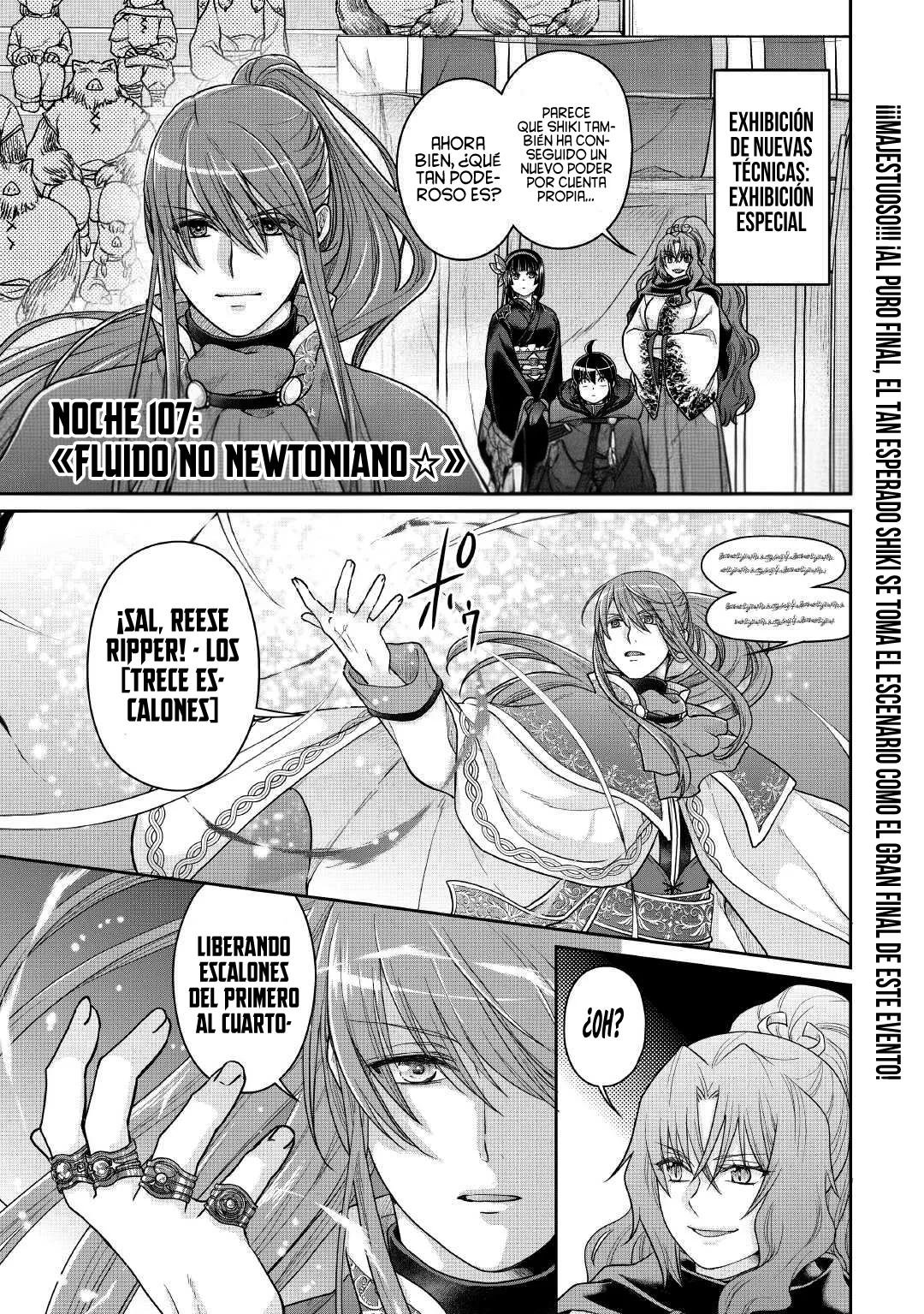 Tsuki ga Michibiku Isekai Douchuu Capitulo 107 página 2