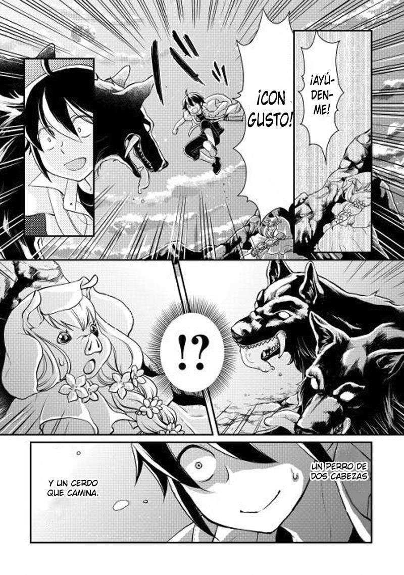 Tsuki ga Michibiku Isekai Douchuu Capitulo 2 página 14