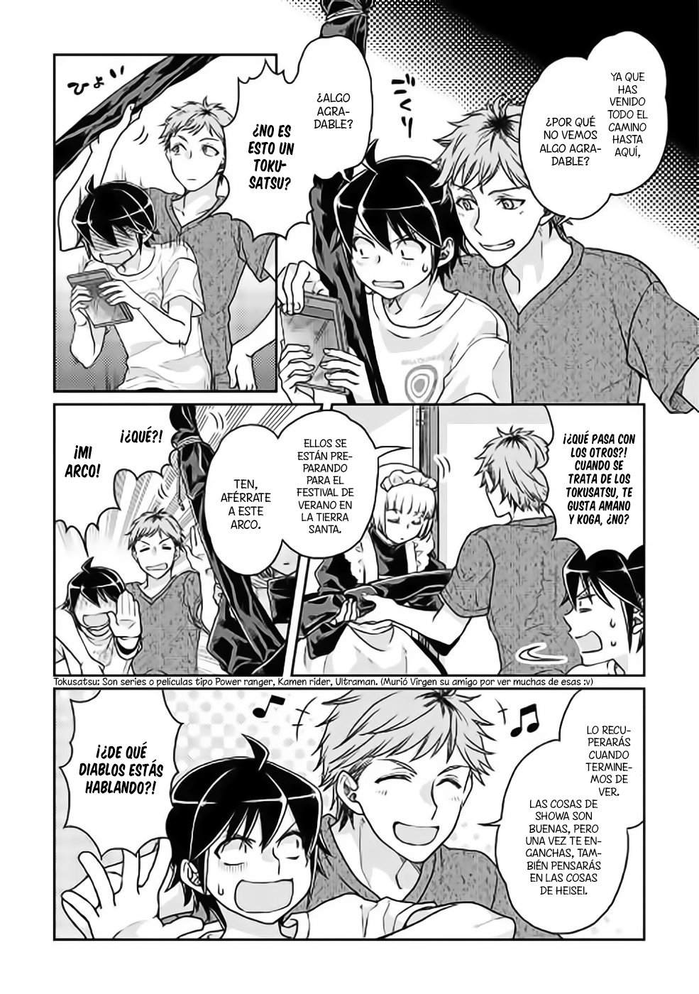Tsuki ga Michibiku Isekai Douchuu Capitulo 22: Final de un largo día página 12