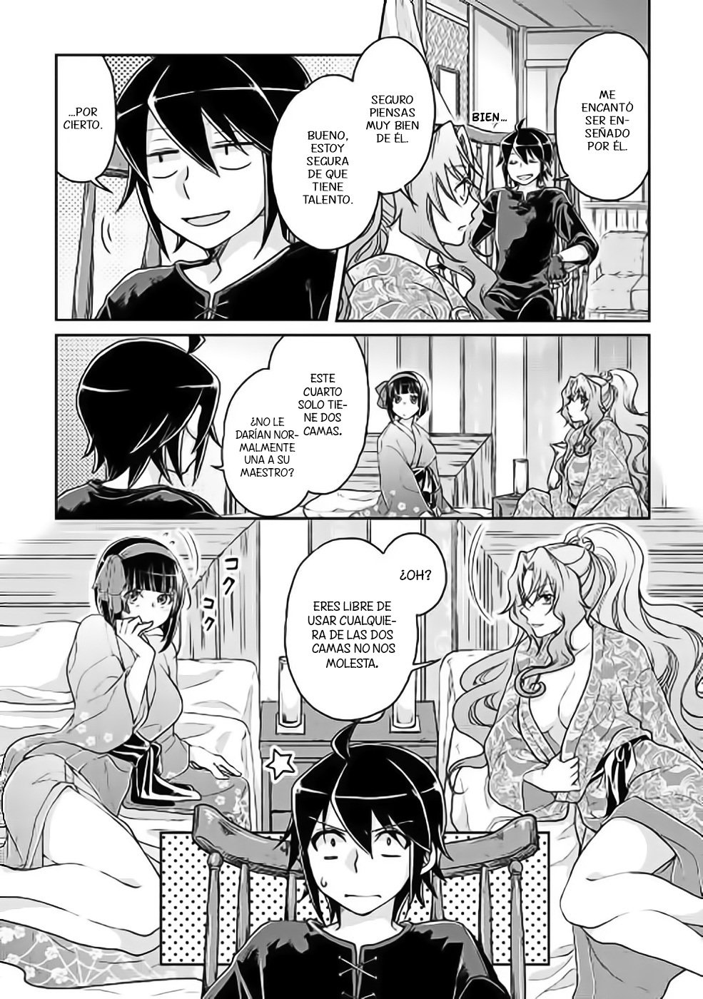 Tsuki ga Michibiku Isekai Douchuu Capitulo 22: Final de un largo día página 15