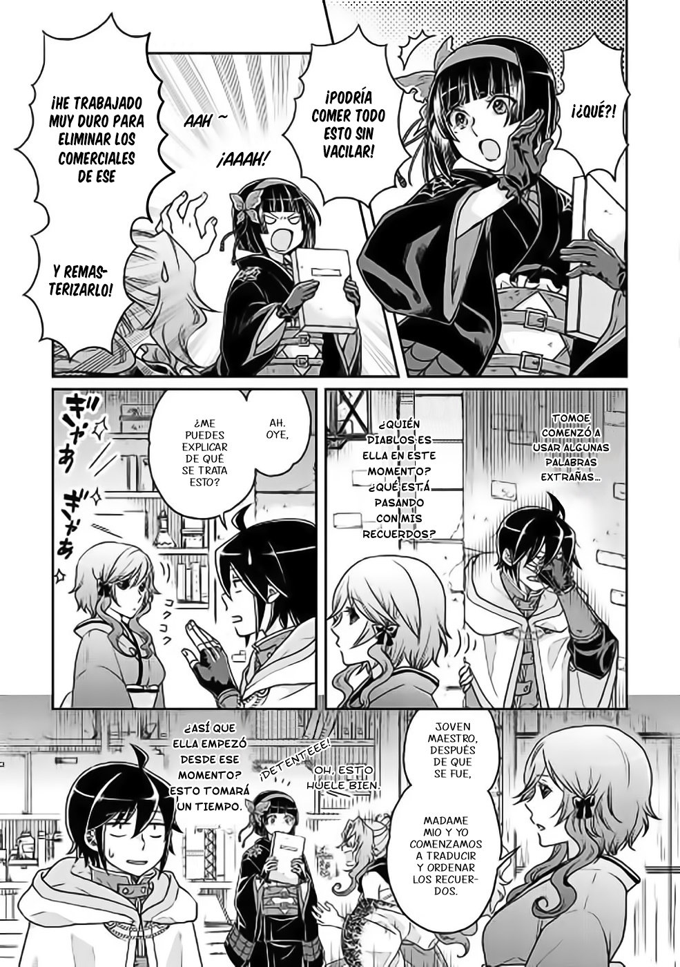 Tsuki ga Michibiku Isekai Douchuu Capitulo 22: Final de un largo día página 4