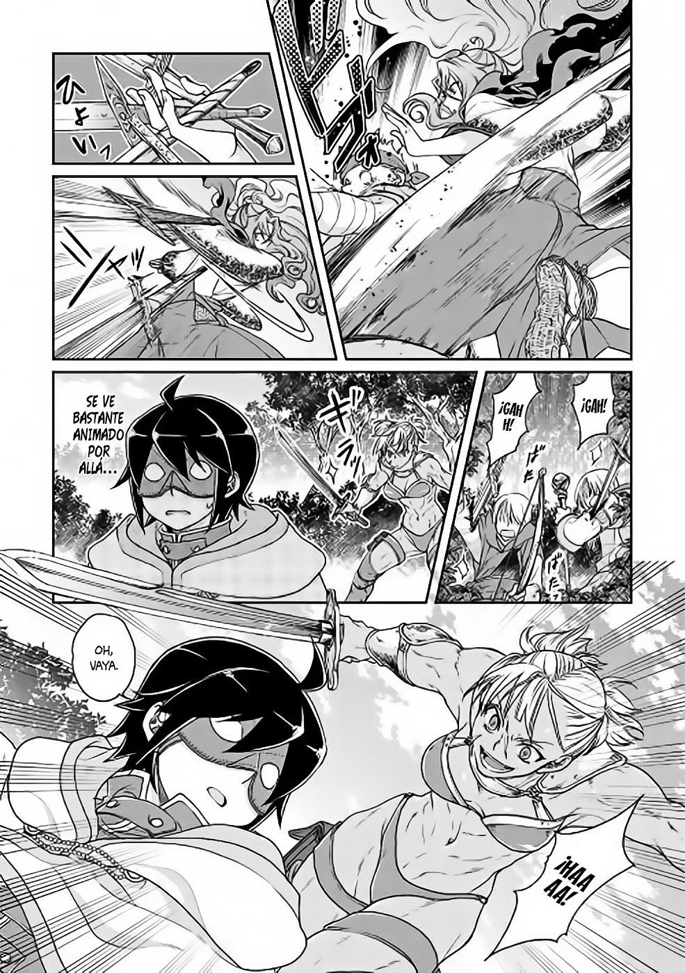 Tsuki ga Michibiku Isekai Douchuu Capitulo 25: Pelea de intervalo página 14