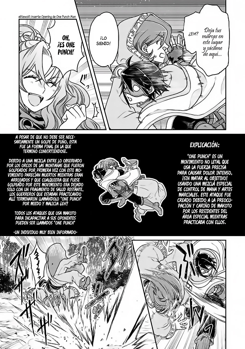 Tsuki ga Michibiku Isekai Douchuu Capitulo 25: Pelea de intervalo página 18