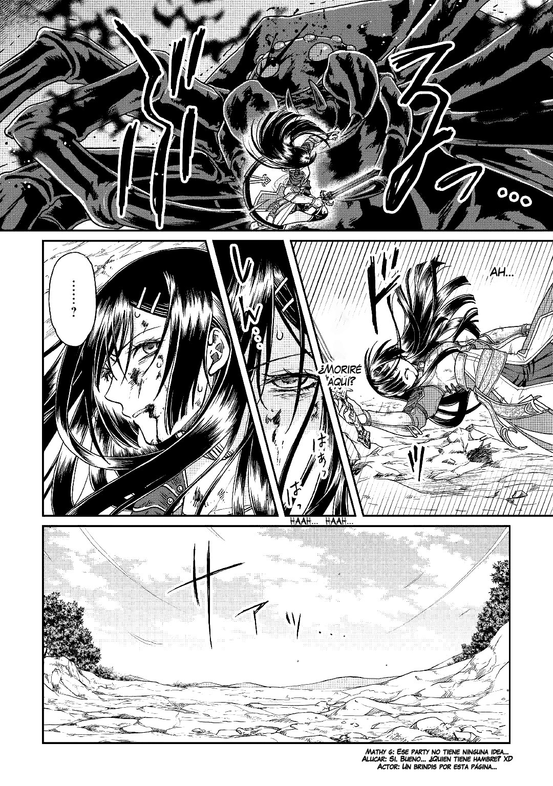 Tsuki ga Michibiku Isekai Douchuu Capitulo 31: La muerte negra página 13