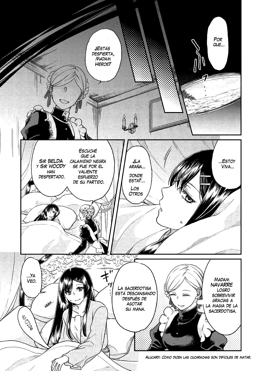 Tsuki ga Michibiku Isekai Douchuu Capitulo 31: La muerte negra página 14