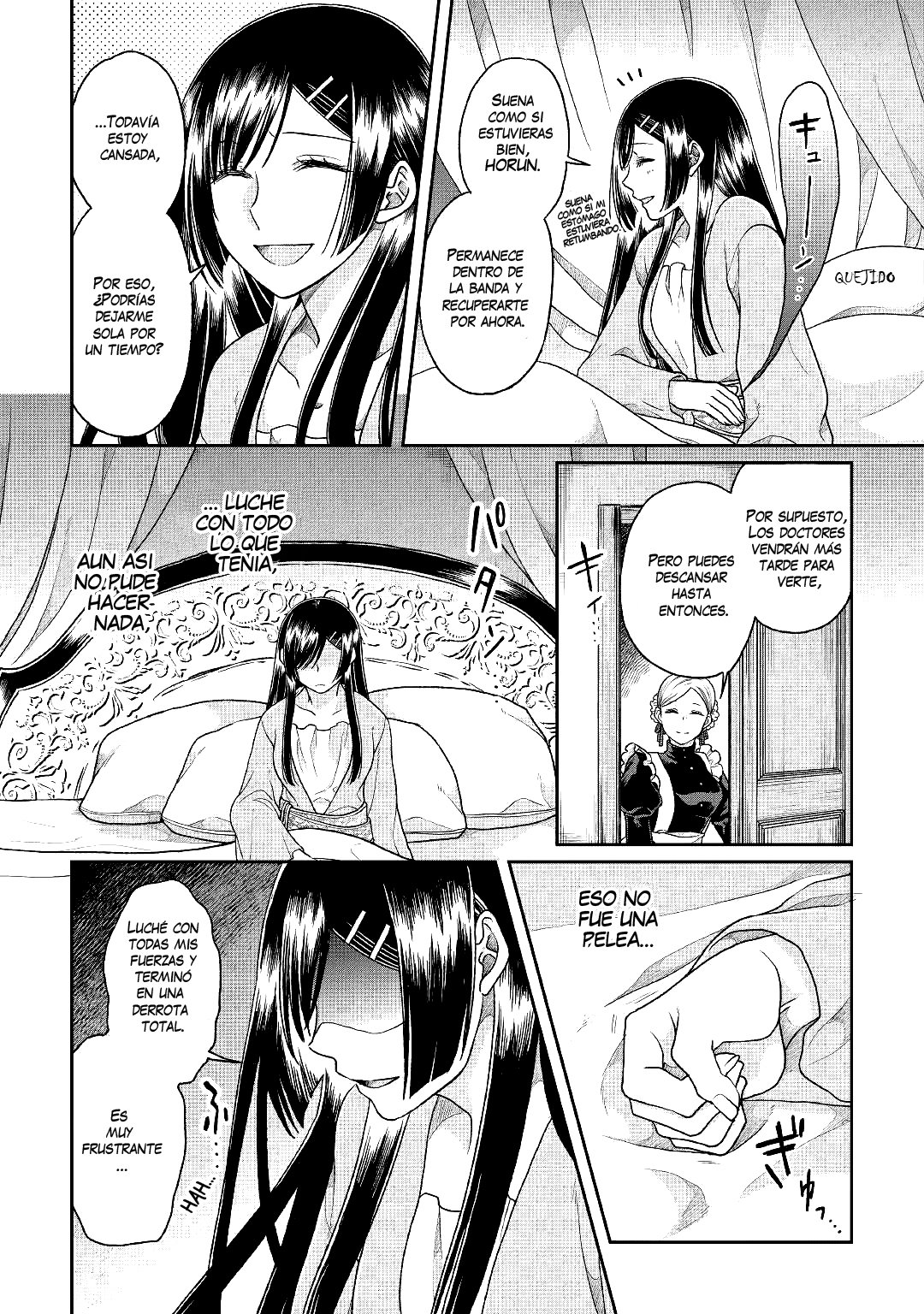 Tsuki ga Michibiku Isekai Douchuu Capitulo 31: La muerte negra página 15