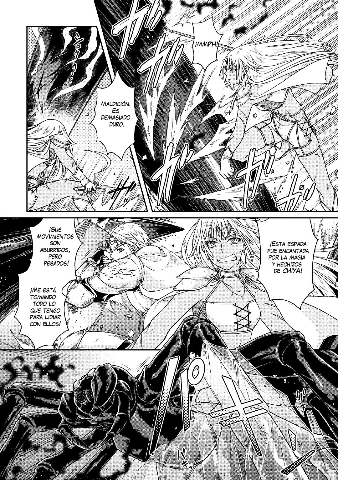 Tsuki ga Michibiku Isekai Douchuu Capitulo 31: La muerte negra página 4