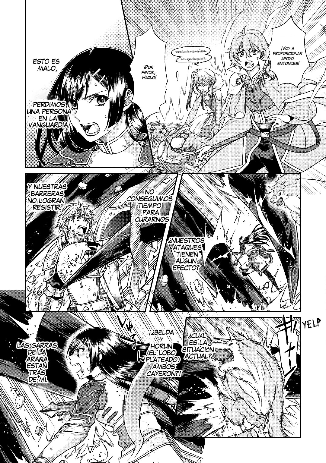 Tsuki ga Michibiku Isekai Douchuu Capitulo 31: La muerte negra página 9