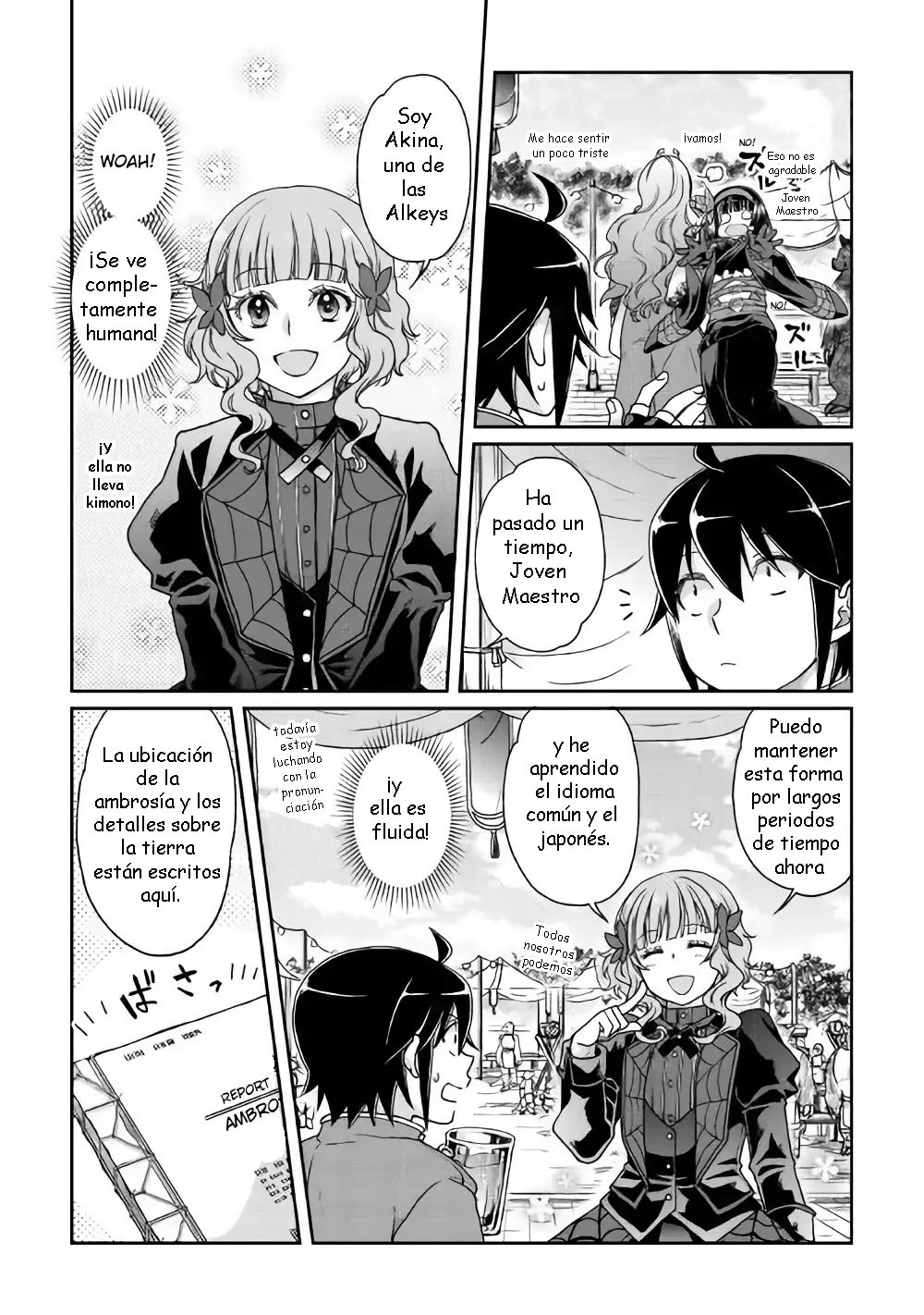 Tsuki ga Michibiku Isekai Douchuu Capitulo 36: El gran banquete no humana página 10