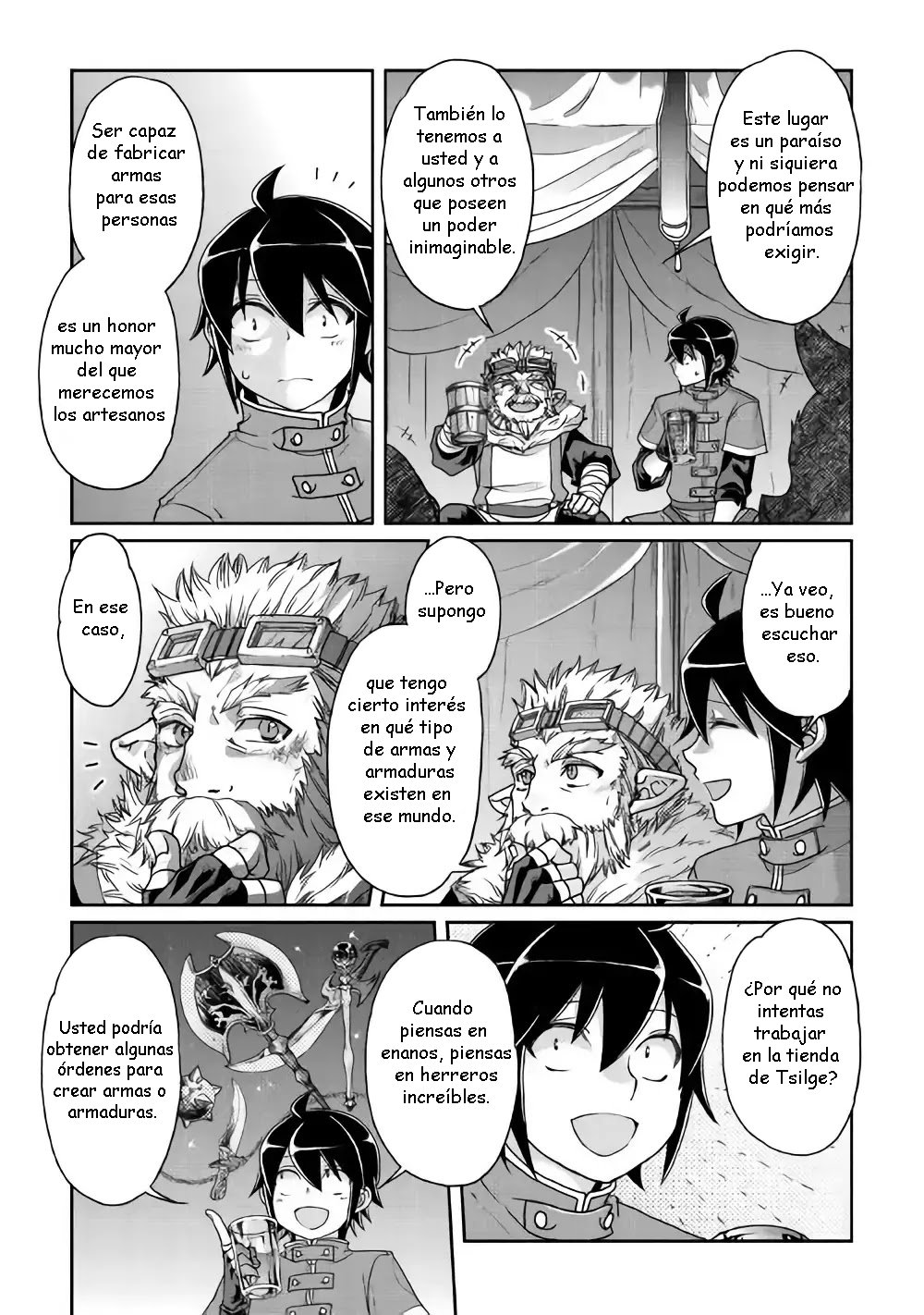 Tsuki ga Michibiku Isekai Douchuu Capitulo 36: El gran banquete no humana página 17
