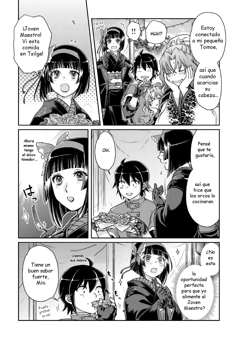 Tsuki ga Michibiku Isekai Douchuu Capitulo 36: El gran banquete no humana página 8