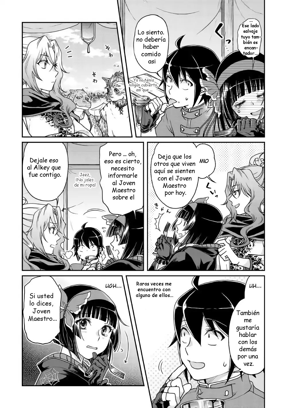 Tsuki ga Michibiku Isekai Douchuu Capitulo 36: El gran banquete no humana página 9
