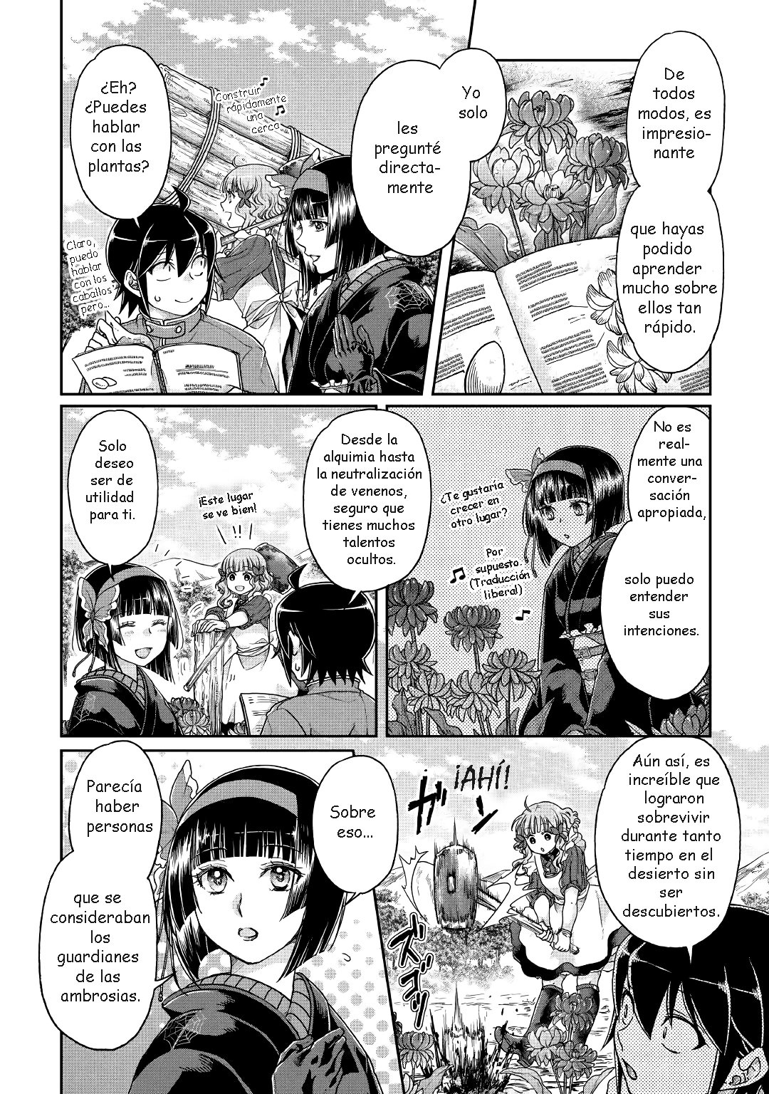 Tsuki ga Michibiku Isekai Douchuu Capitulo 37 página 13
