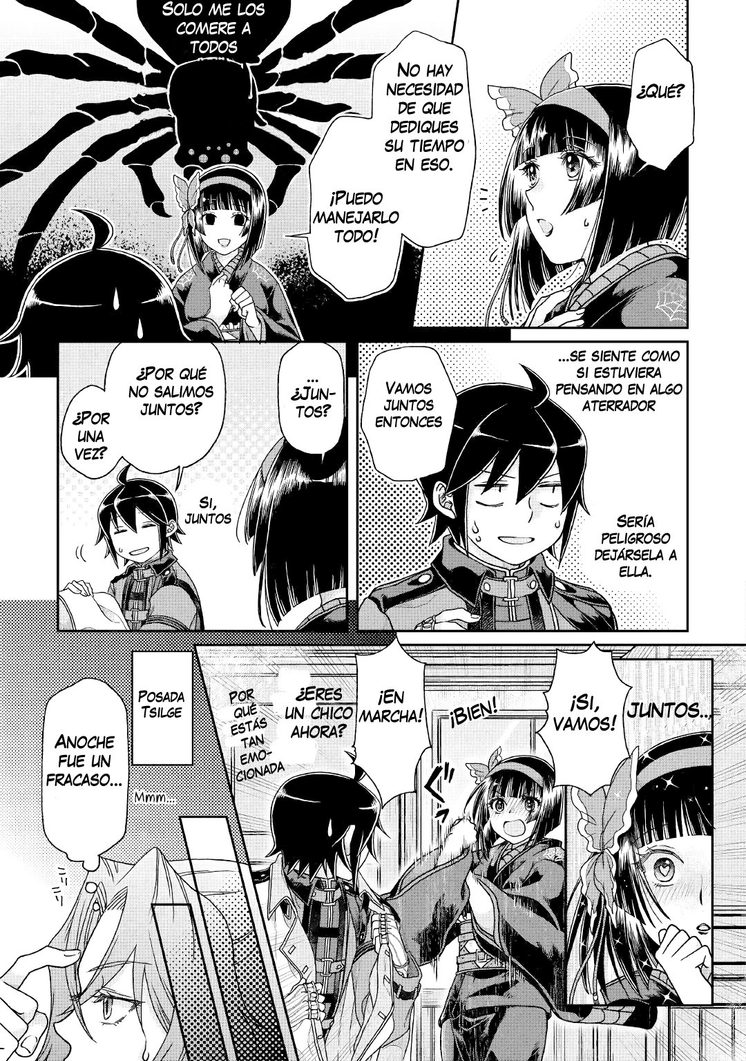Tsuki ga Michibiku Isekai Douchuu Capitulo 38: Comer o ser comido página 12