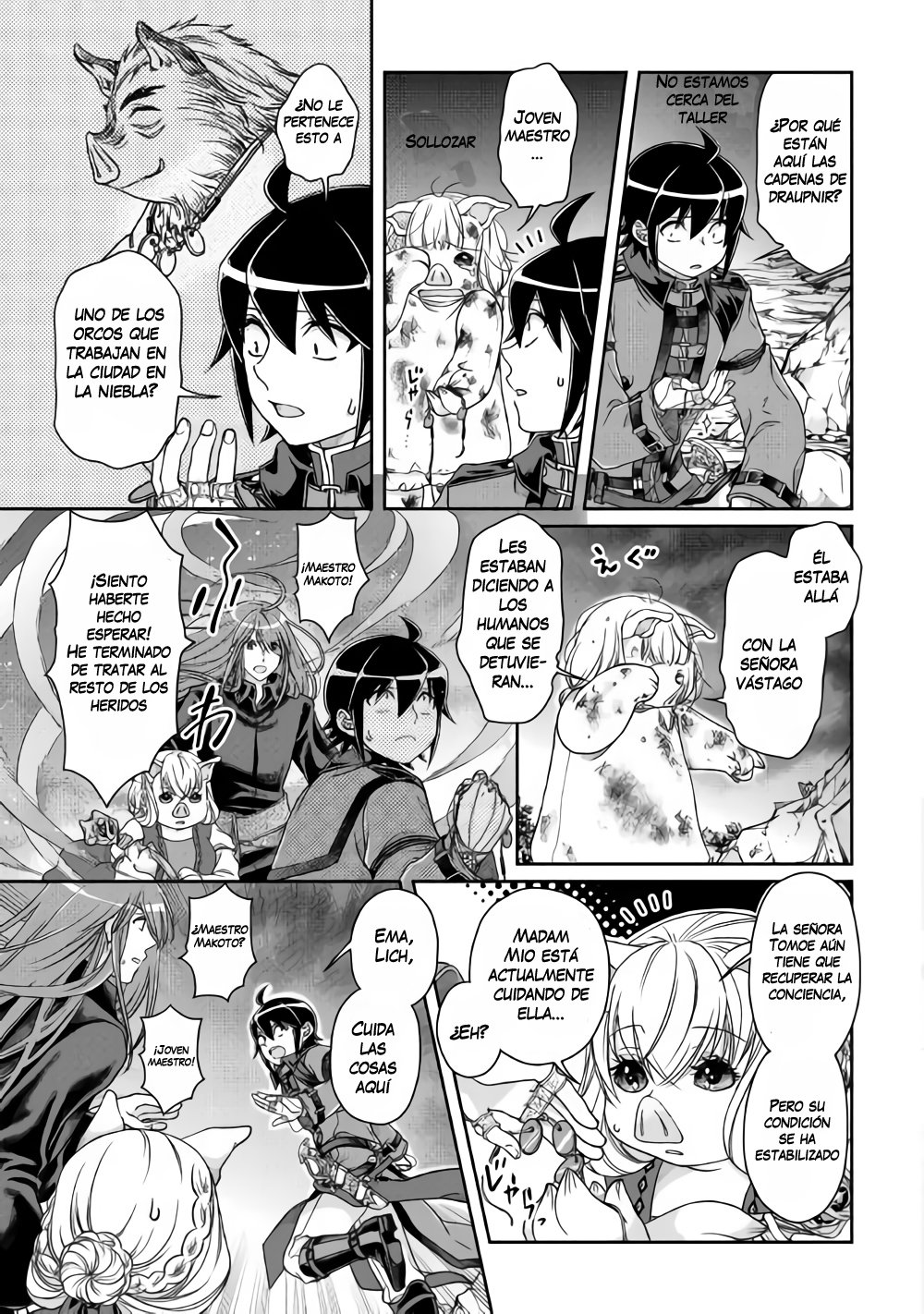 Tsuki ga Michibiku Isekai Douchuu Capitulo 42: Adiós página 11