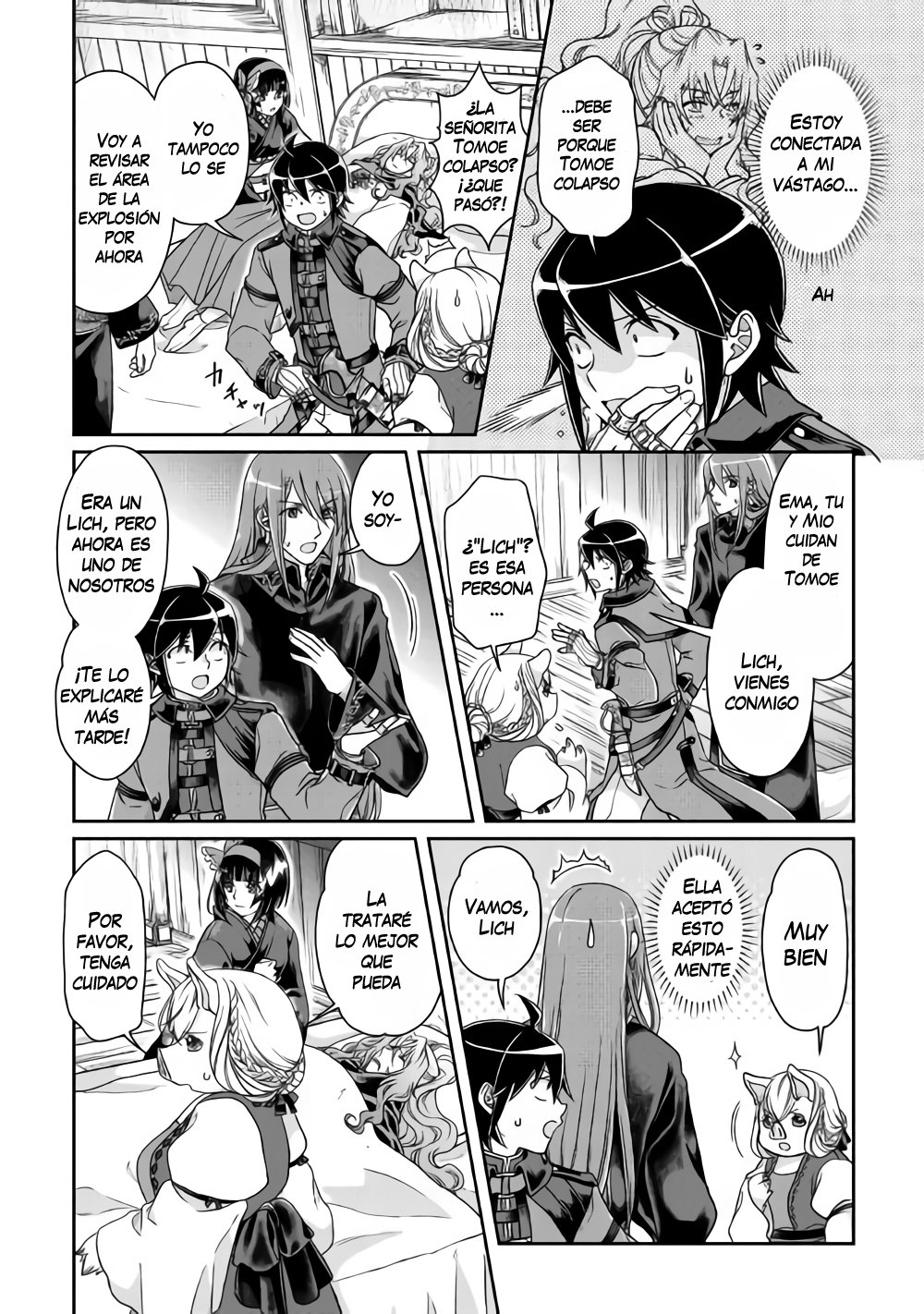 Tsuki ga Michibiku Isekai Douchuu Capitulo 42: Adiós página 4